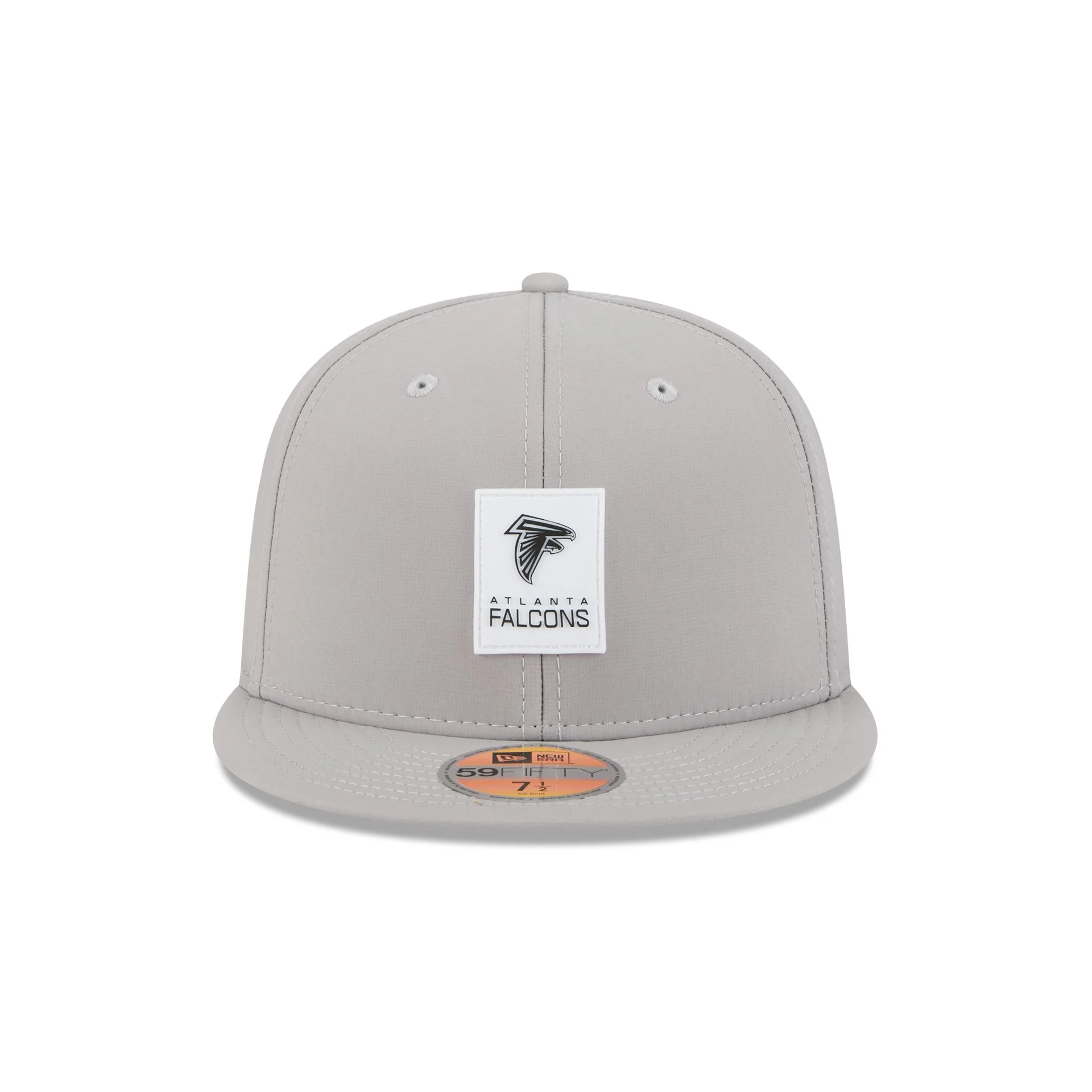Atlanta Falcons 2025 Sideline Hot Weather Gray 59FIFTY Fitted Hat - Image 2
