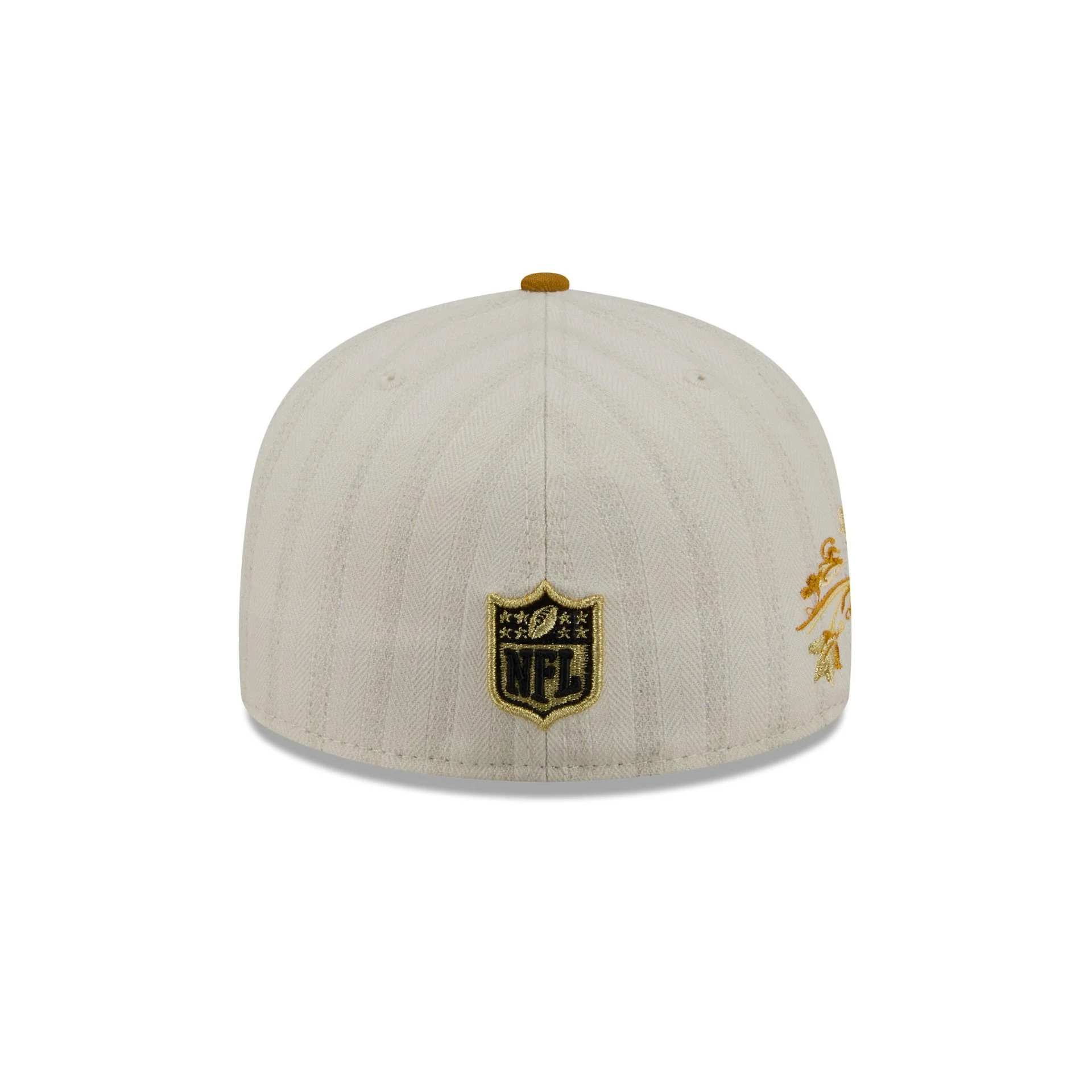 Atlanta Falcons Chrome Herringbone 59FIFTY Fitted Hat - Image 6