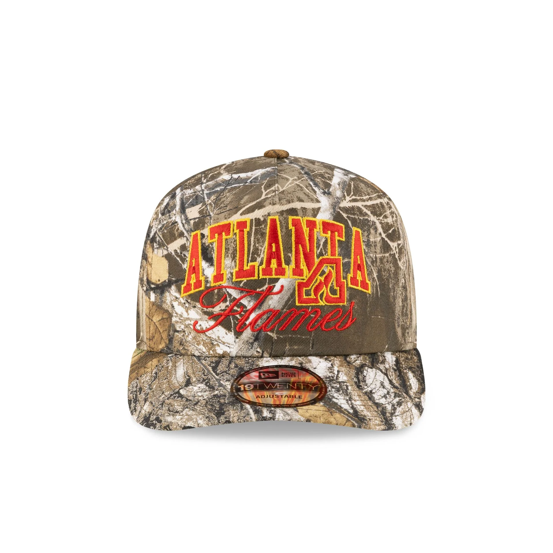 Atlanta Flames Arch Script Realtree 19TWENTY Snapback Hat - Image 2