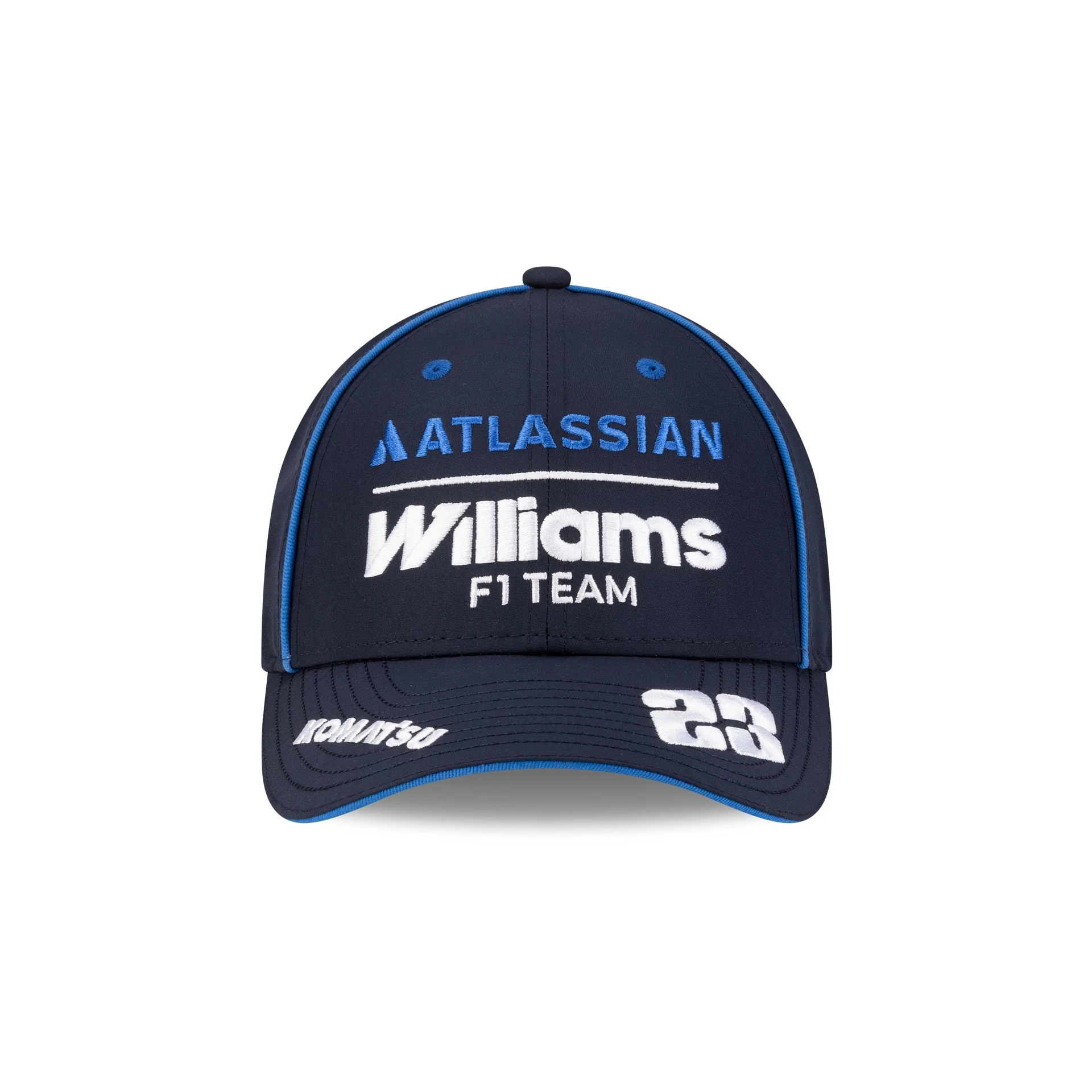Atlassian Williams F1 Team Alex Albon 9FORTY M-Crown Snapback Hat - Image 2
