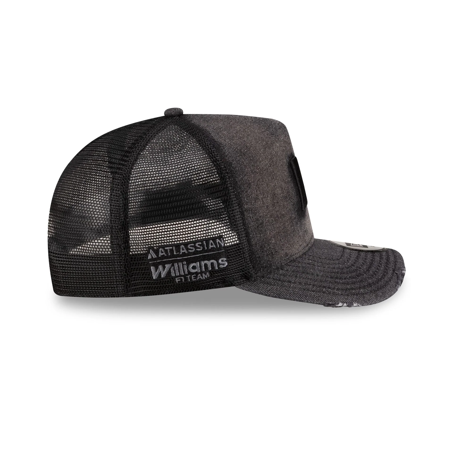 Atlassian Williams F1 Team Denim 9FORTY A-Frame Trucker Hat - Image 4