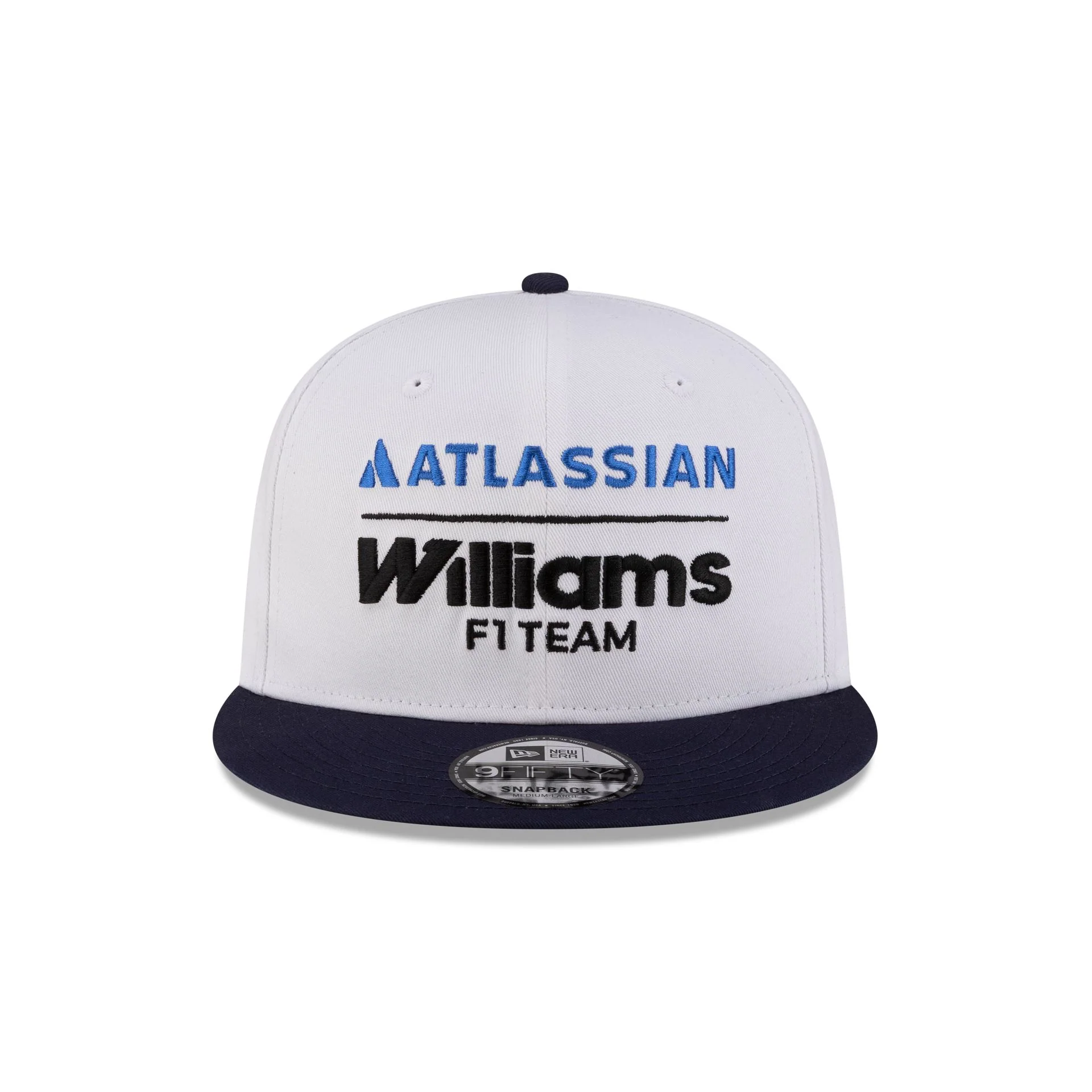 Atlassian Williams F1 Team Essential White 9FIFTY Snapback Hat - Image 2