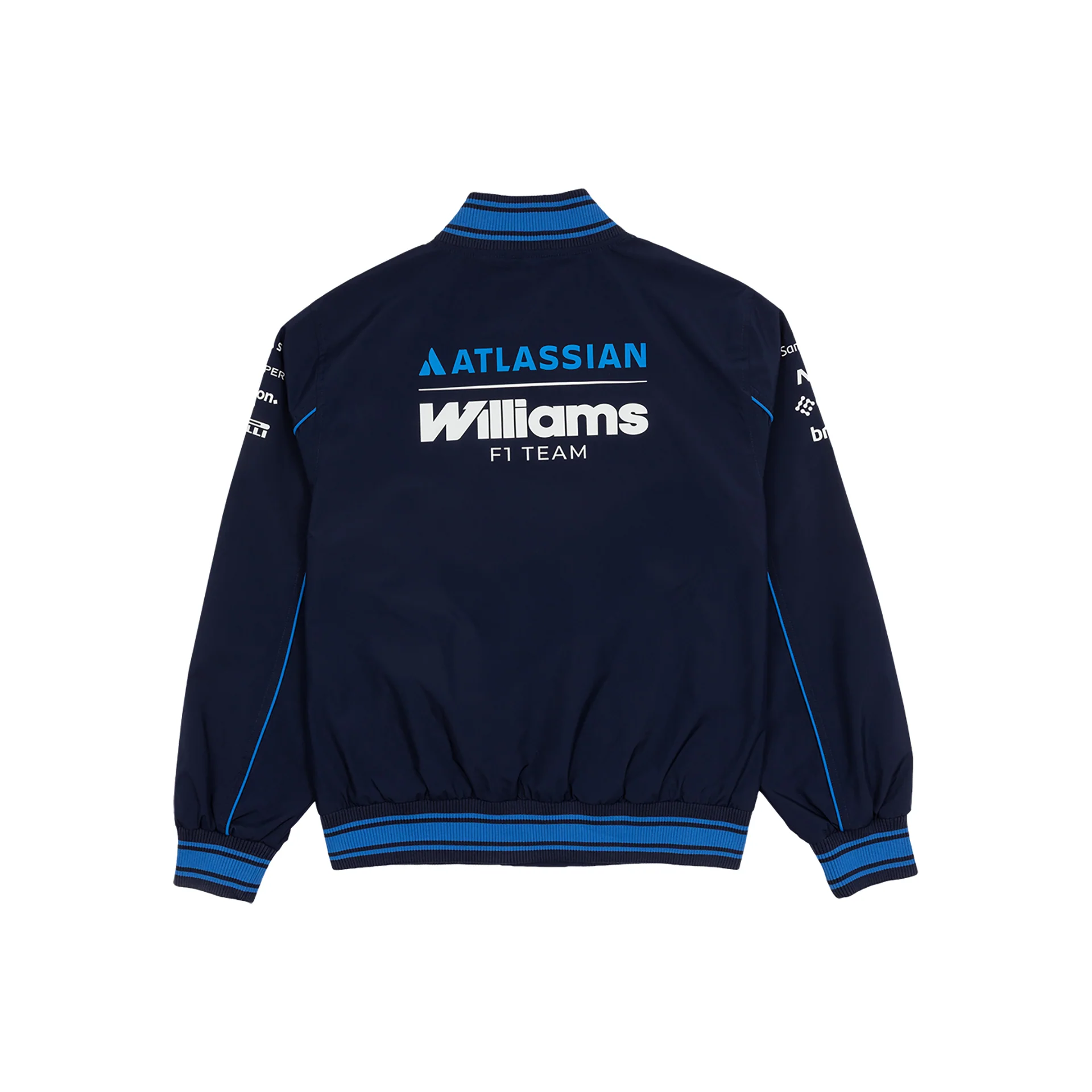 Atlassian Williams F1 Team Team Line Varsity Jacket - Image 2