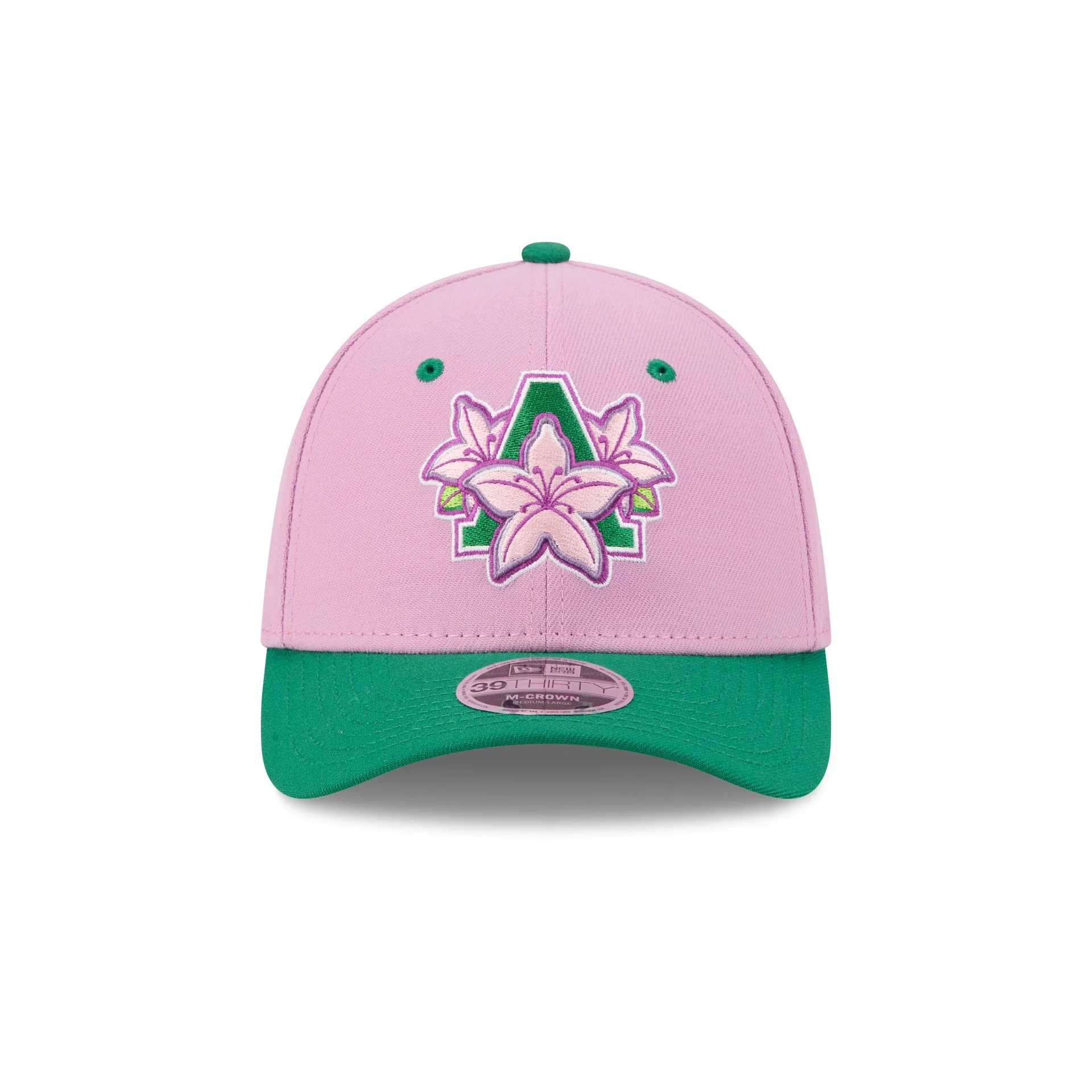 Augusta GreenJackets Theme Night Purple 39THIRTY M-Crown Stretch Fit Hat - Image 2