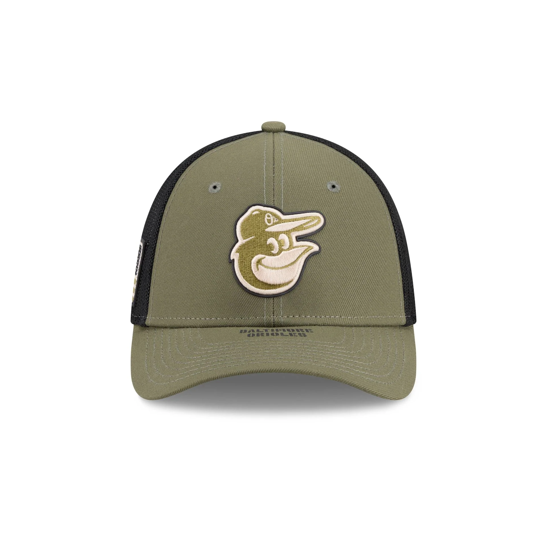Baltimore Orioles Armed Forces Day 2026 39THIRTY M-Crown Stretch Fit Hat - Image 2