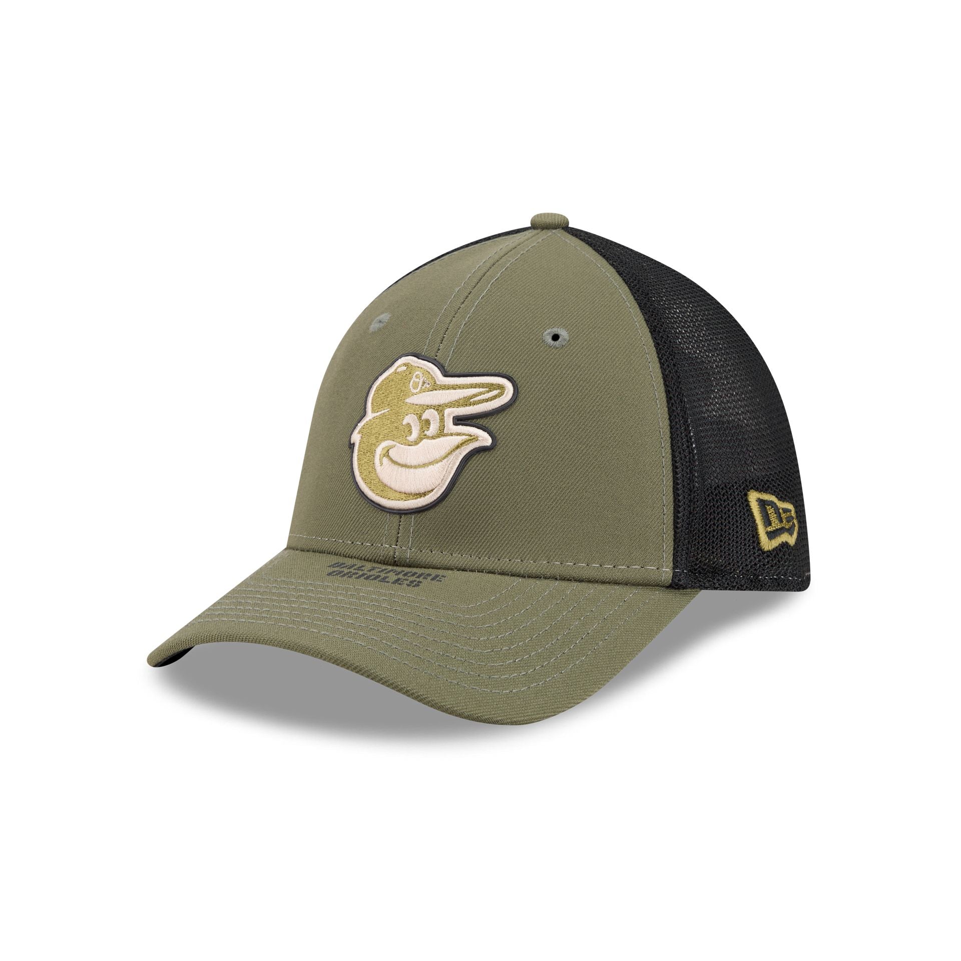 Baltimore Orioles Armed Forces Day 2026 39THIRTY M-Crown Stretch Fit Hat - Image 3