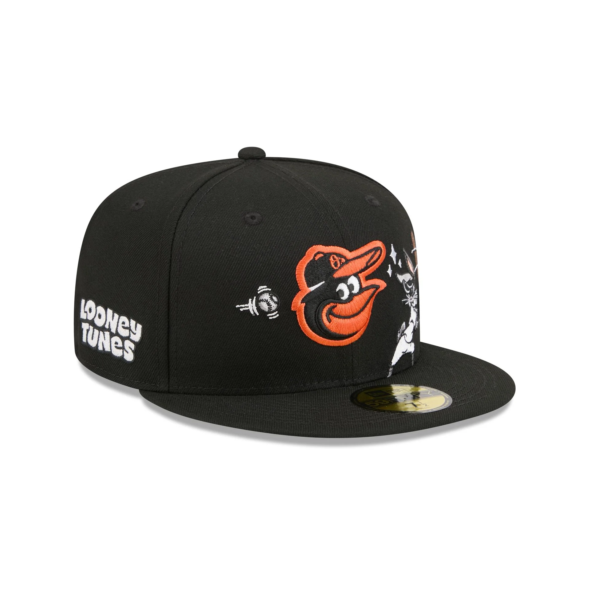 Baltimore Orioles Bugs Bunny Swing 59FIFTY Fitted Hat - Image 3