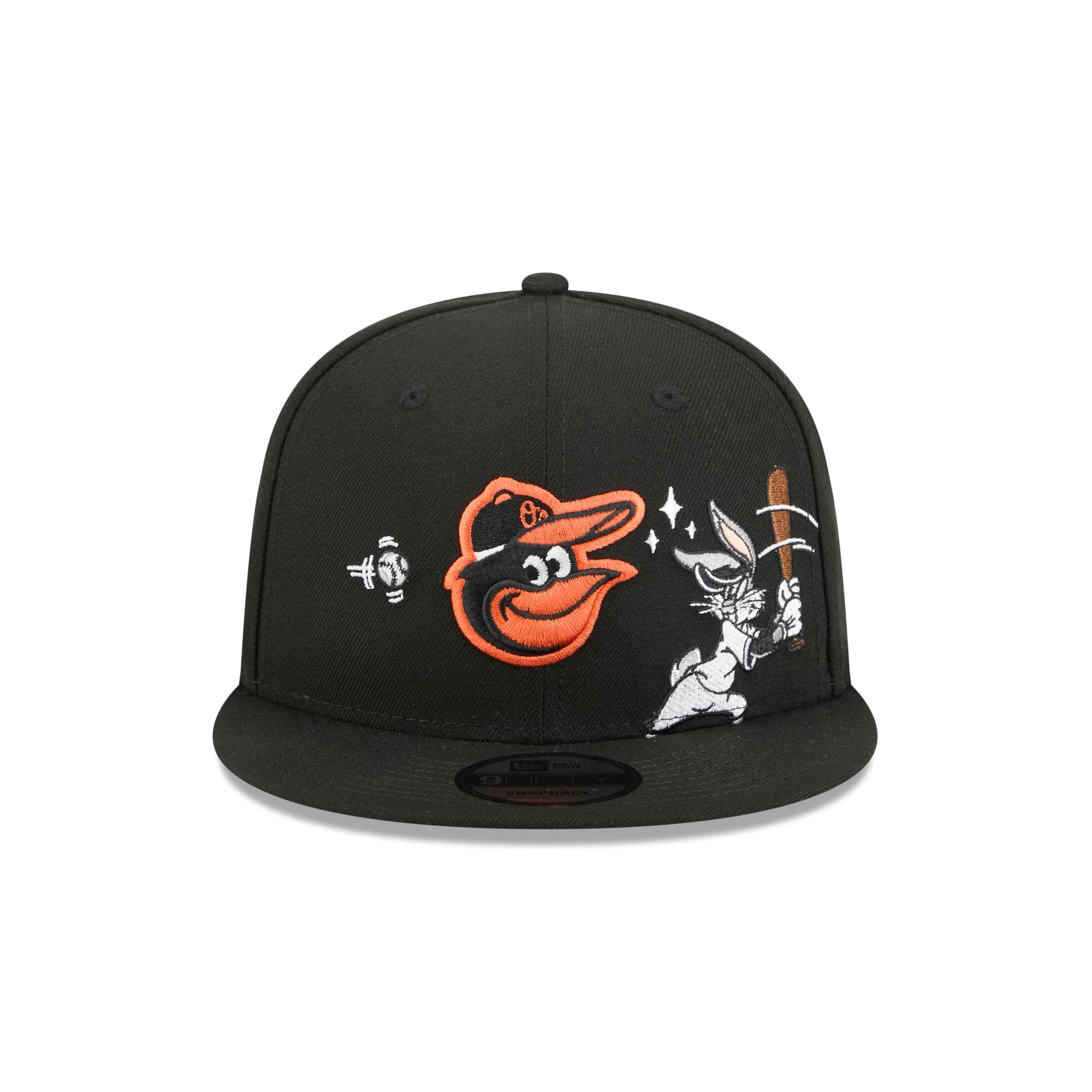 Baltimore Orioles Bugs Bunny Swing 9FIFTY Snapback Hat - Image 2