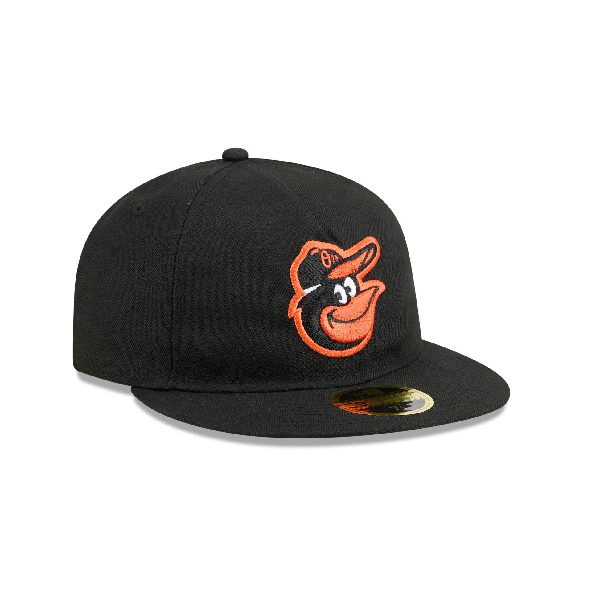 Baltimore Orioles Easy Retro Crown 59FIFTY A-Frame Fitted Hat - Image 3