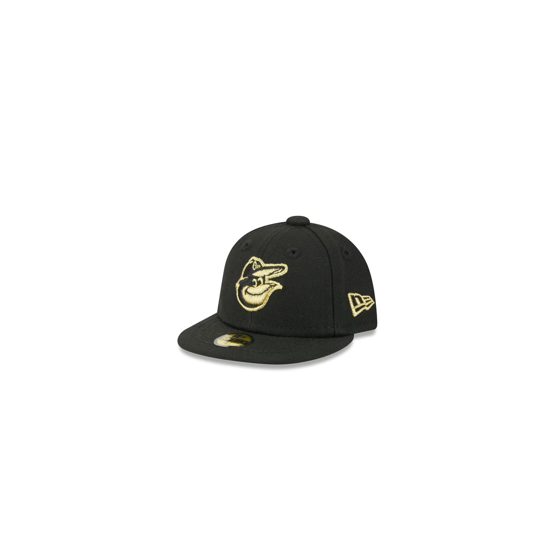 Baltimore Orioles Gold Logo Mini 59FIFTY Fitted Hat