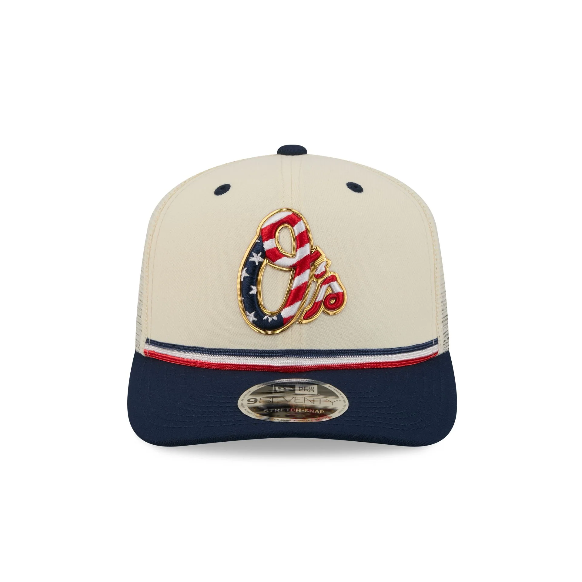 Baltimore Orioles Independence Day 2026 9SEVENTY Trucker Hat - Image 2
