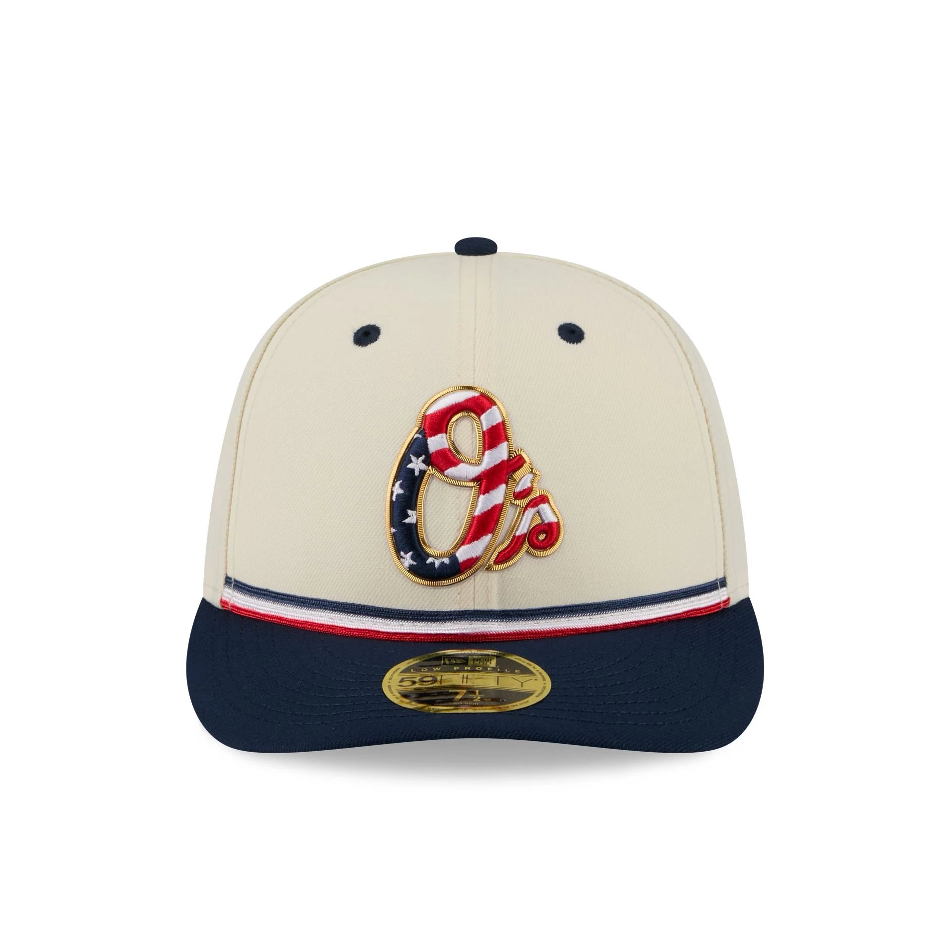 Baltimore Orioles Independence Day 2026 Low Profile 59FIFTY Fitted Hat - Image 2