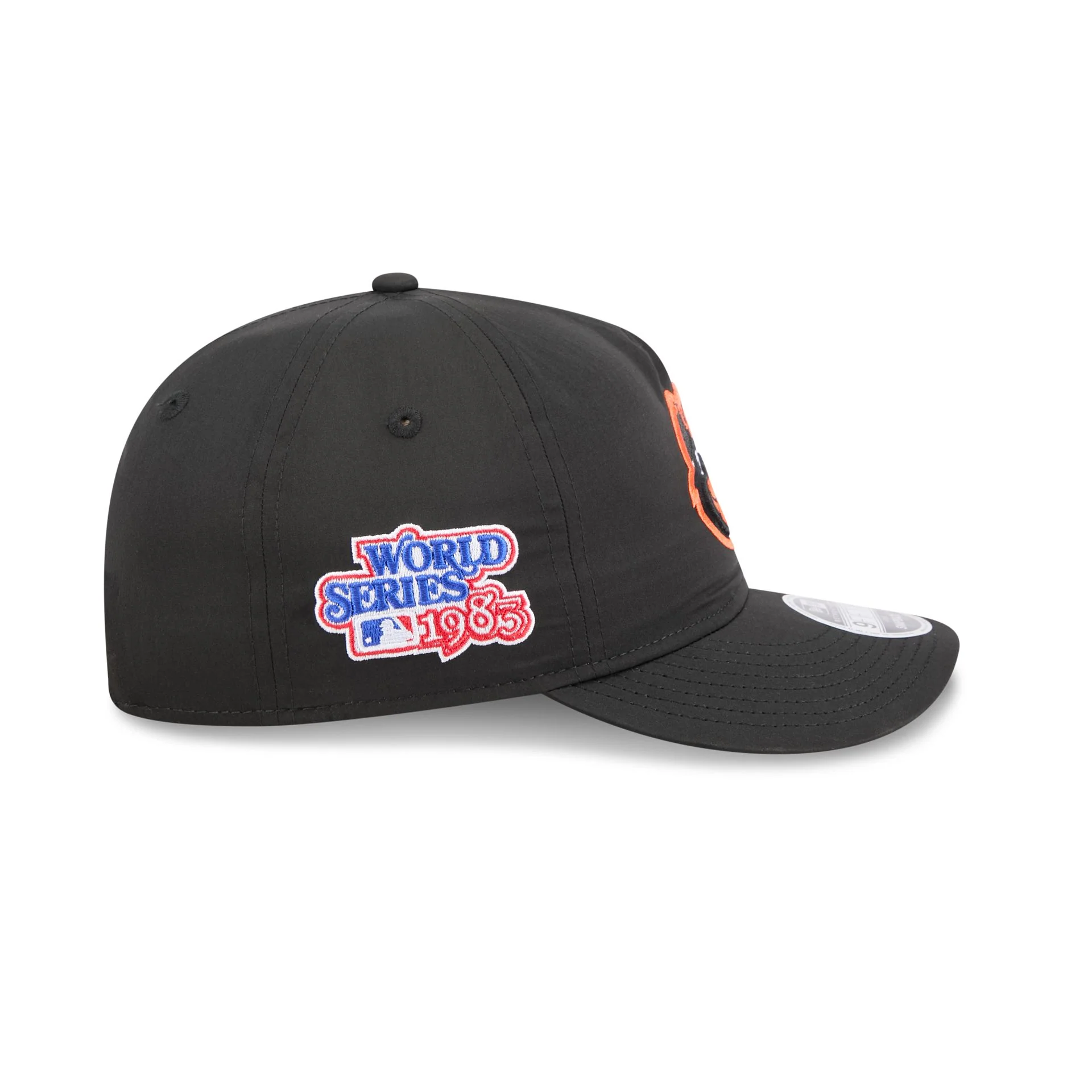 Baltimore Orioles Nylon Retro Crown 9FIFTY A-Frame Snapback Hat - Image 4