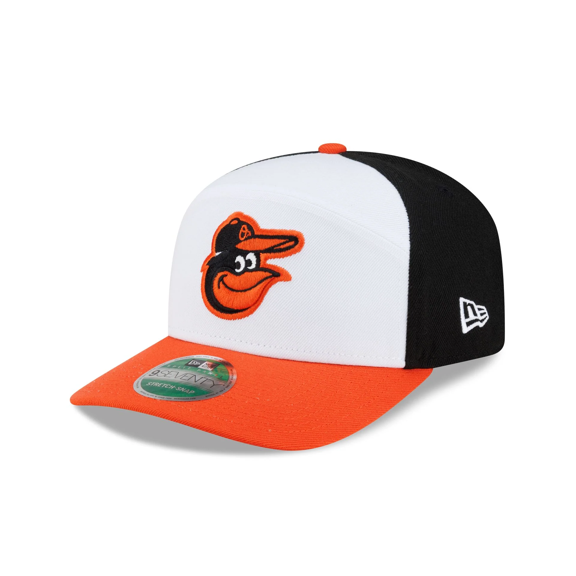 Baltimore Orioles Player Replica Home Split Panel 9SEVENTY Stretch-Snap Hat - Image 2