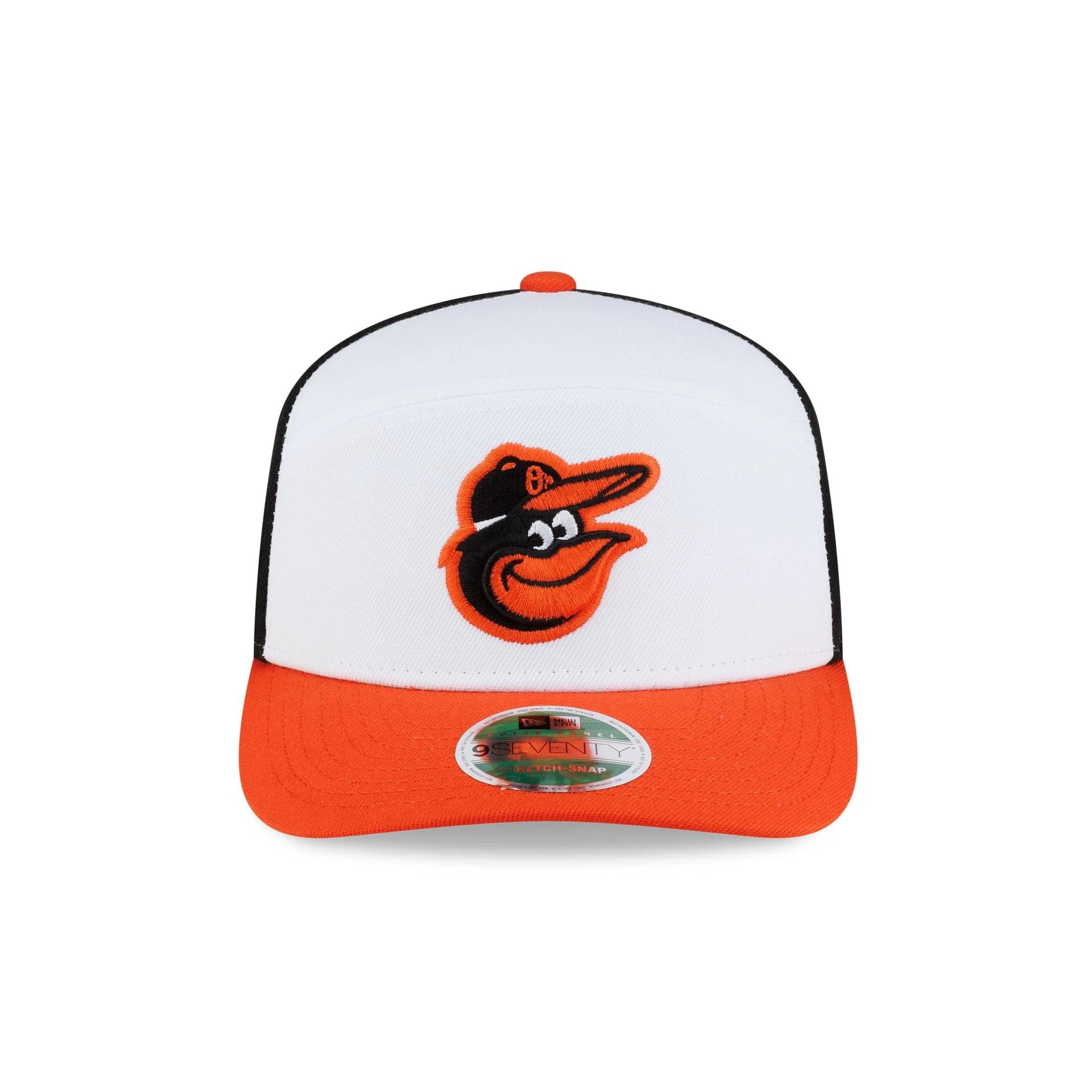 Baltimore Orioles Player Replica Home Split Panel 9SEVENTY Stretch-Snap Hat - Image 3