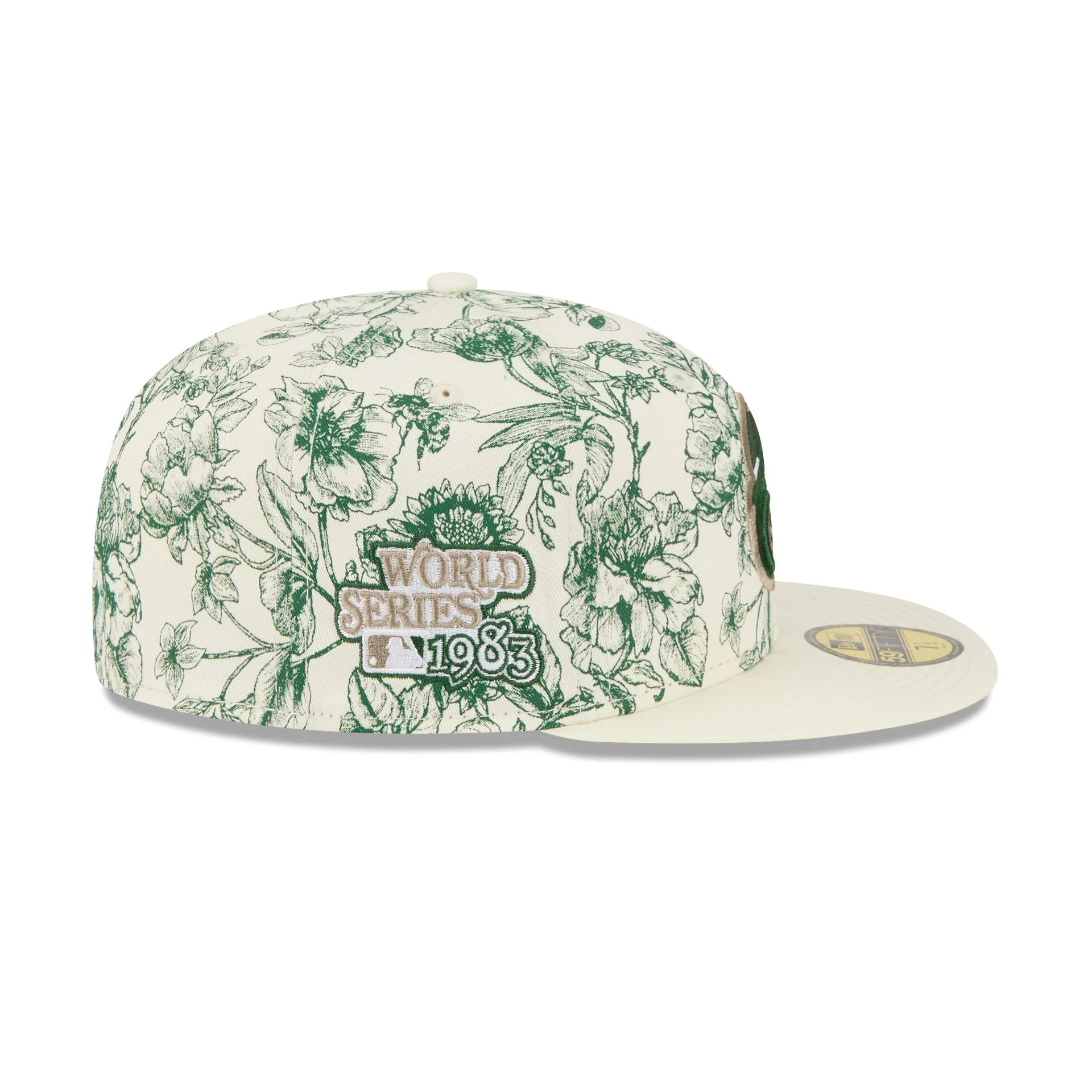 Baltimore Orioles Spring Floral 59FIFTY Fitted Hat - Image 4