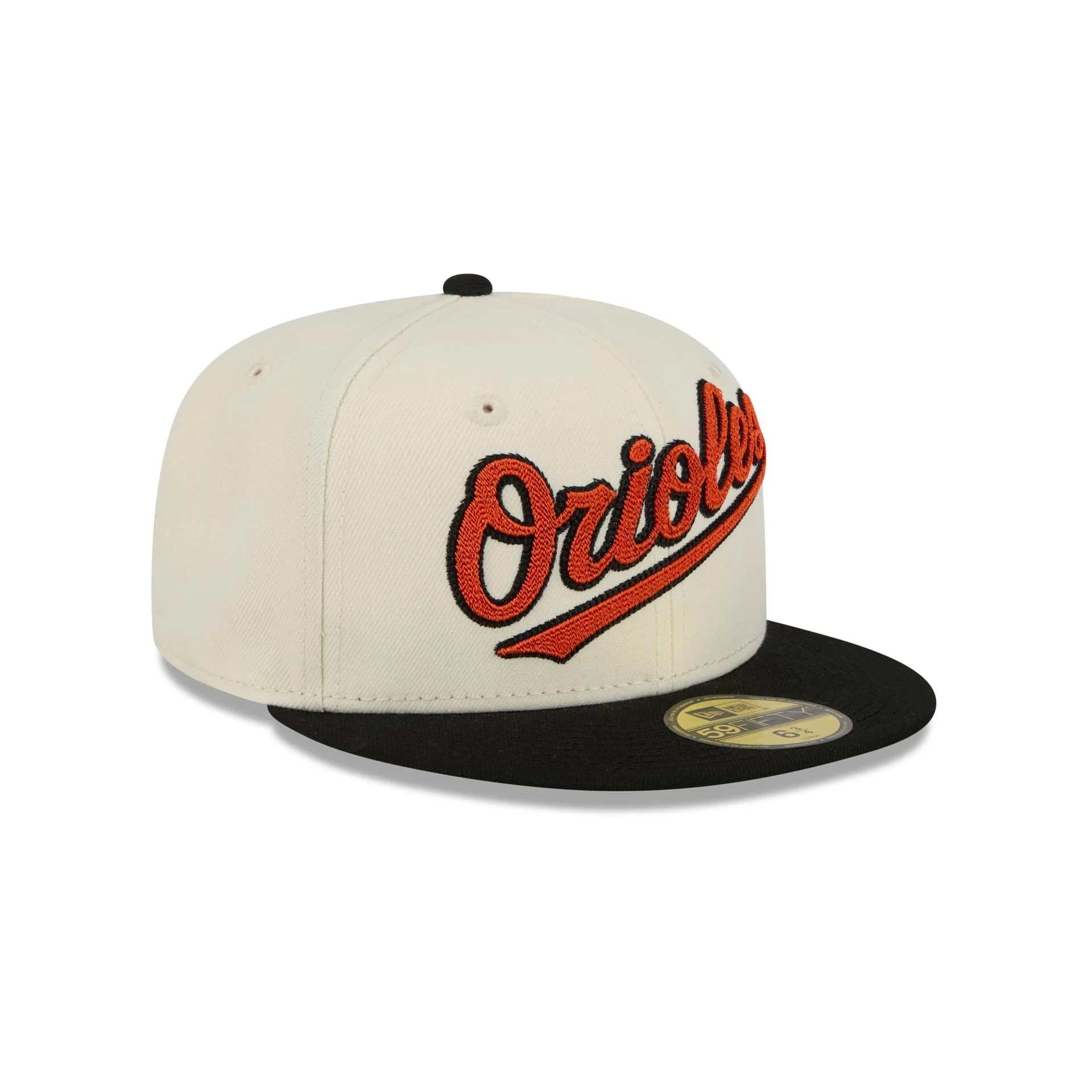 Baltimore Orioles Two Tone Stitch 59FIFTY Fitted Hat - Image 3