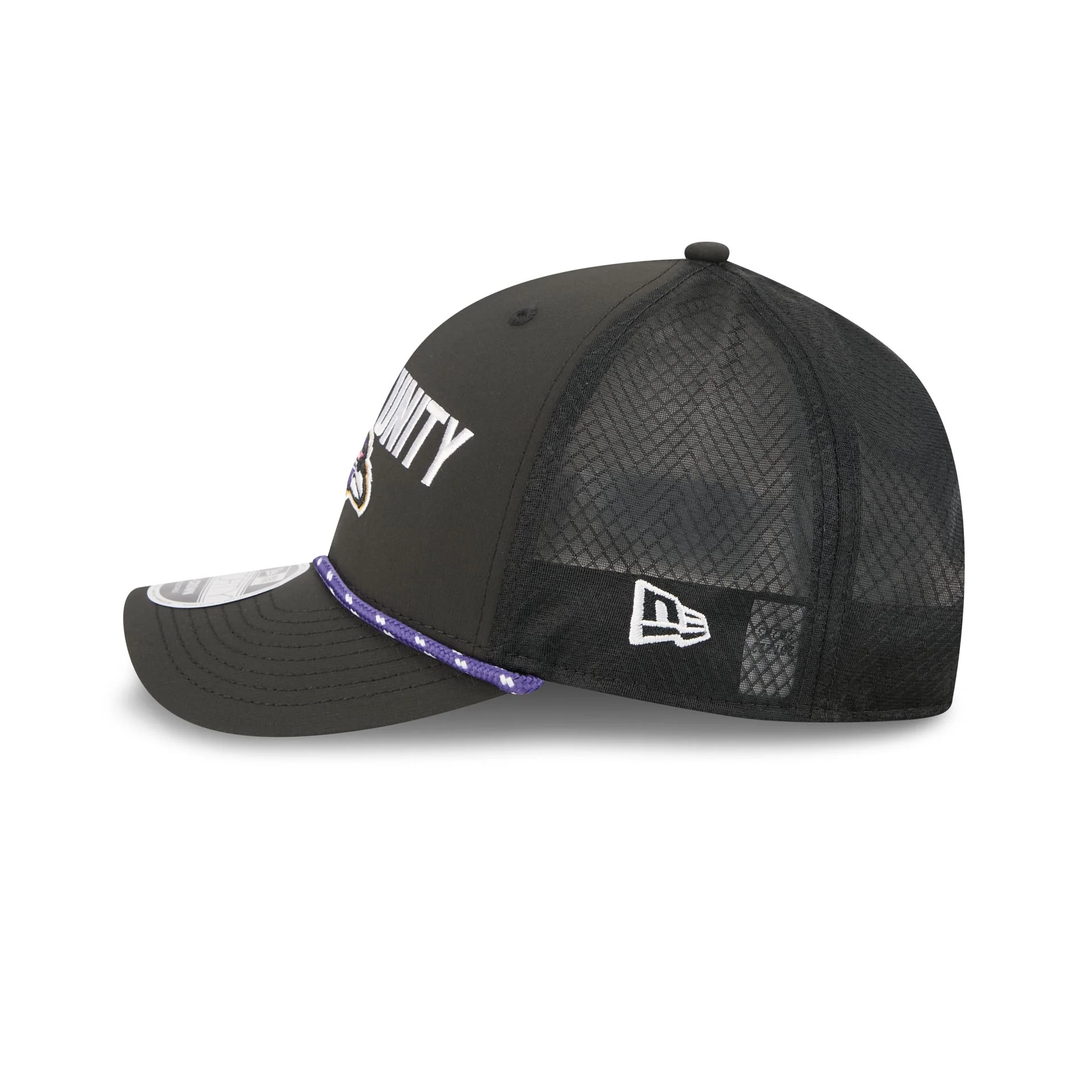 Baltimore Ravens 2025 Inspire Change 9FORTY M-Crown Snapback Hat - Image 4
