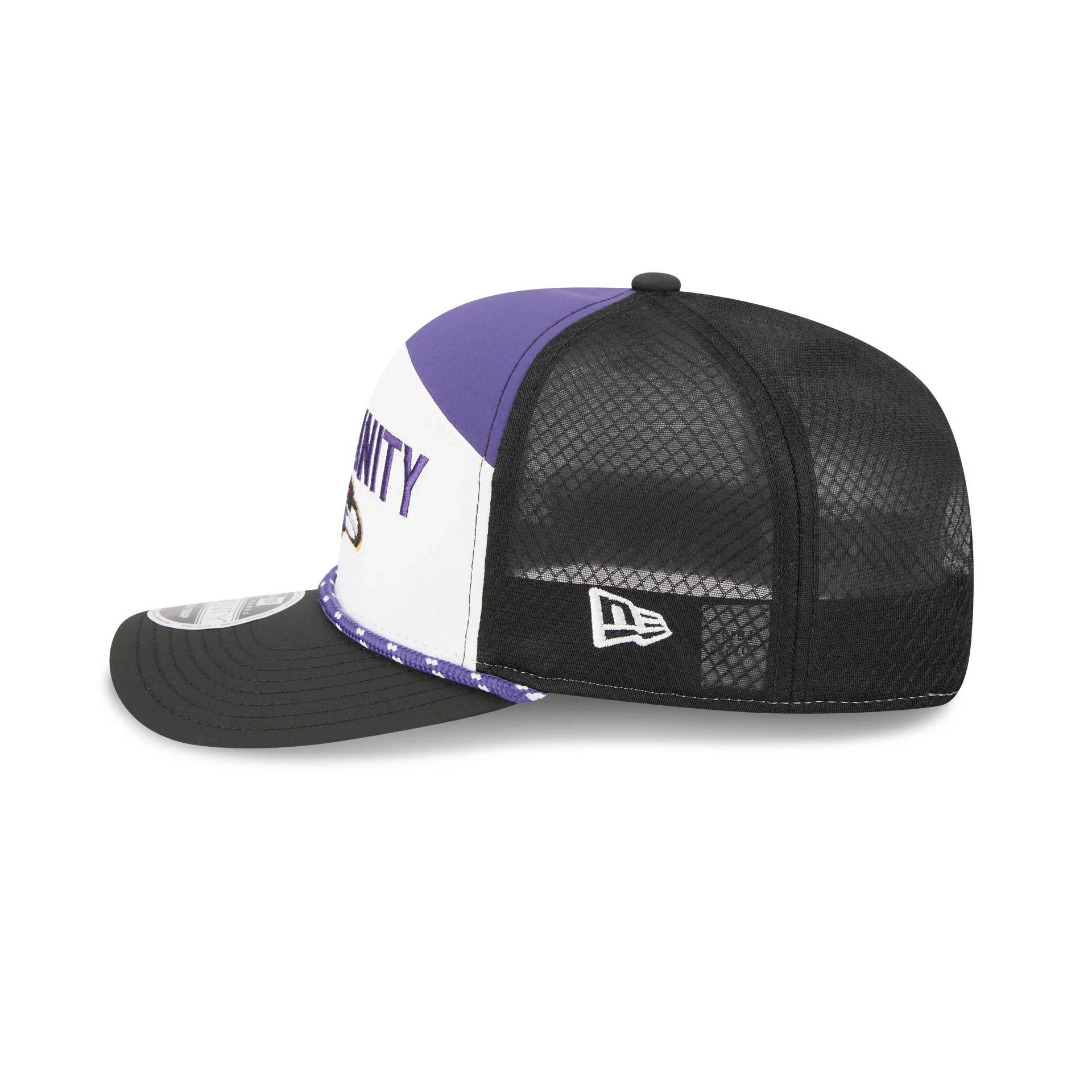 Baltimore Ravens 2025 Inspire Change Split Panel 9SEVENTY Trucker Hat - Image 4