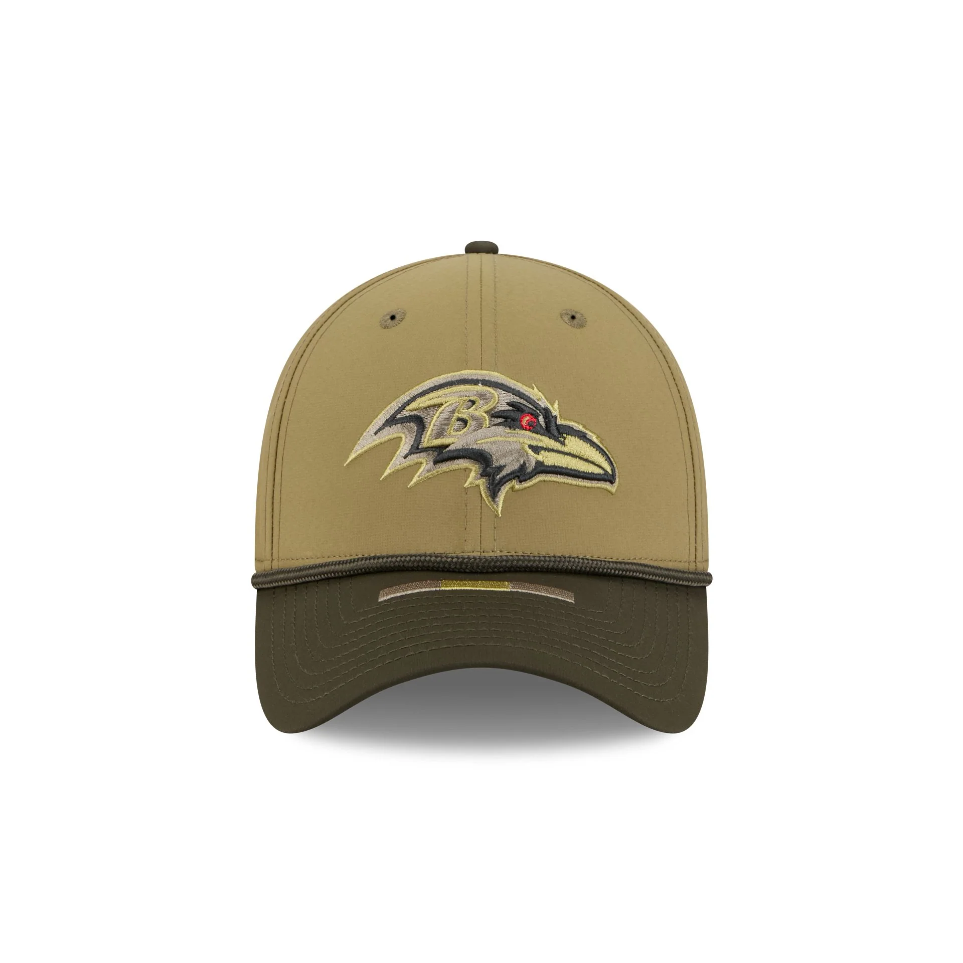 Baltimore Ravens 2025 Salute to Service 39THIRTY Stretch Fit Hat - Image 2