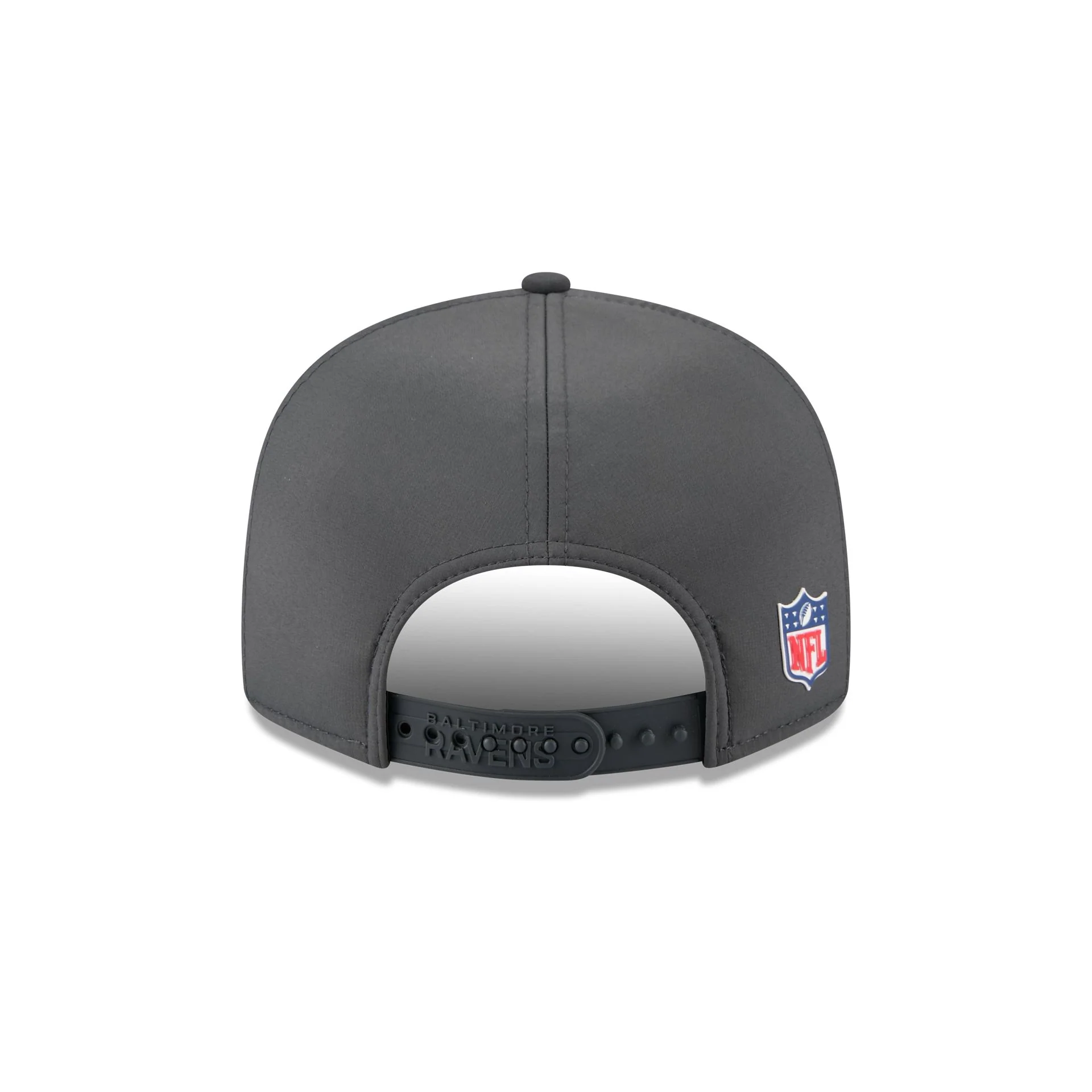 Baltimore Ravens 2025 Sideline Cold Weather Steel Clouds Split Panel 9FIFTY Snapback Hat - Image 6