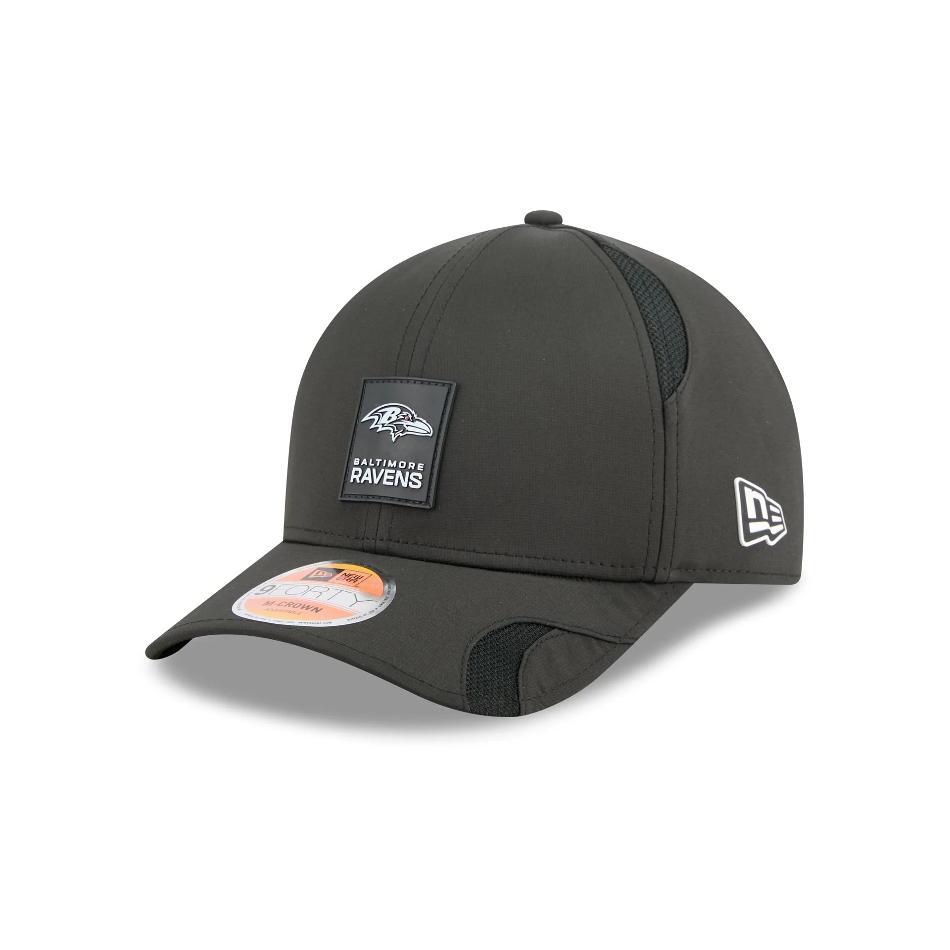 Baltimore Ravens 2025 Sideline Hot Weather 9FORTY M-Crown Snapback Hat
