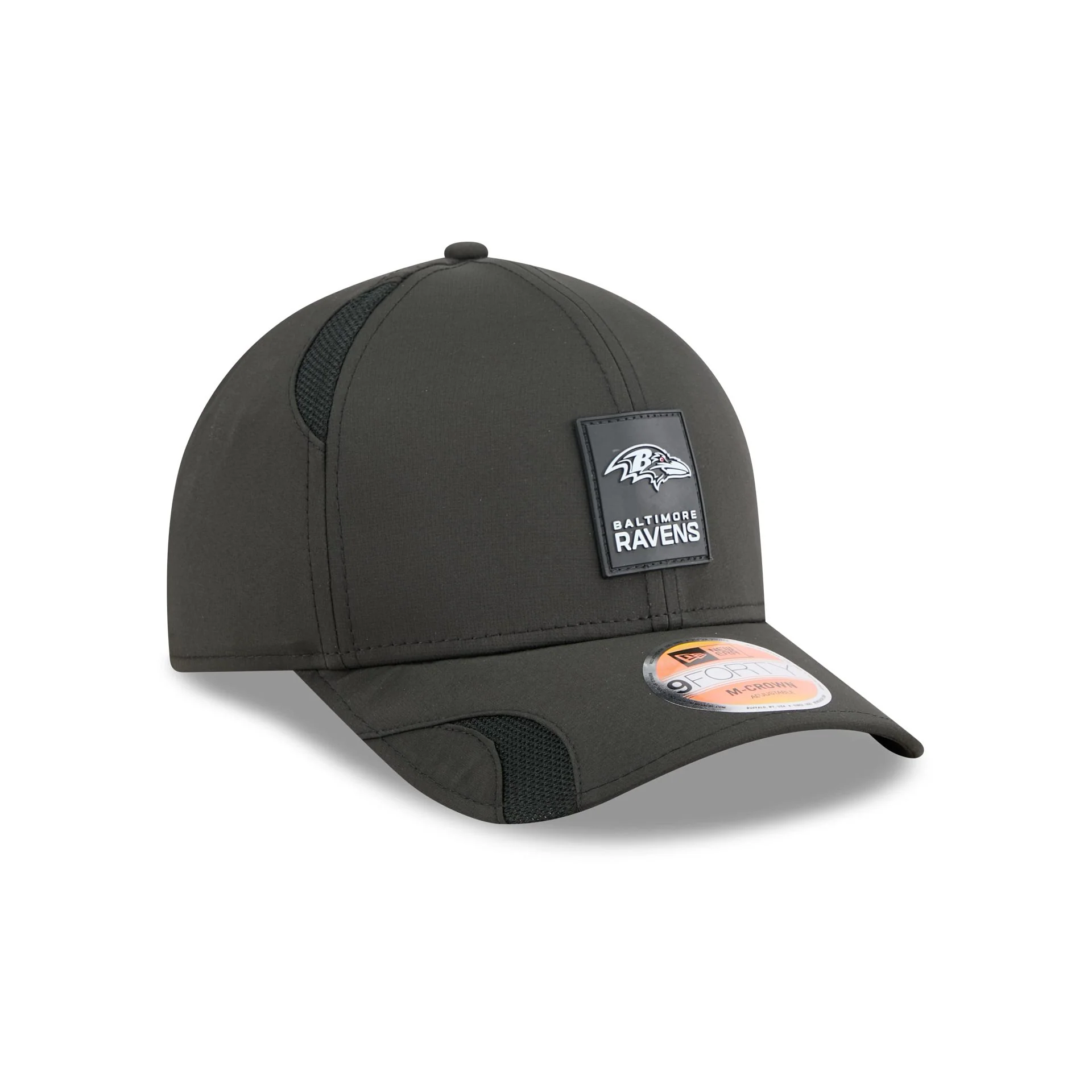 Baltimore Ravens 2025 Sideline Hot Weather 9FORTY M-Crown Snapback Hat - Image 3
