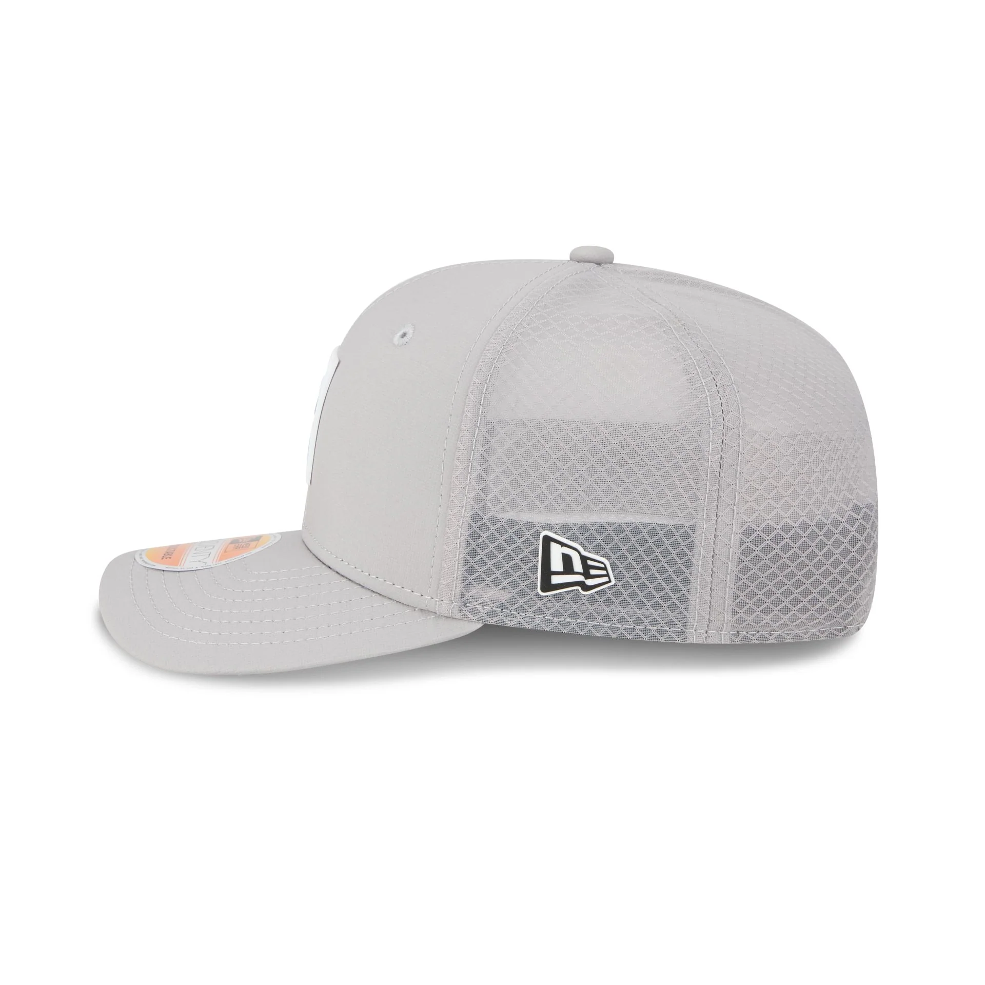Baltimore Ravens 2025 Sideline Hot Weather Gray 9SEVENTY Trucker Hat - Image 4