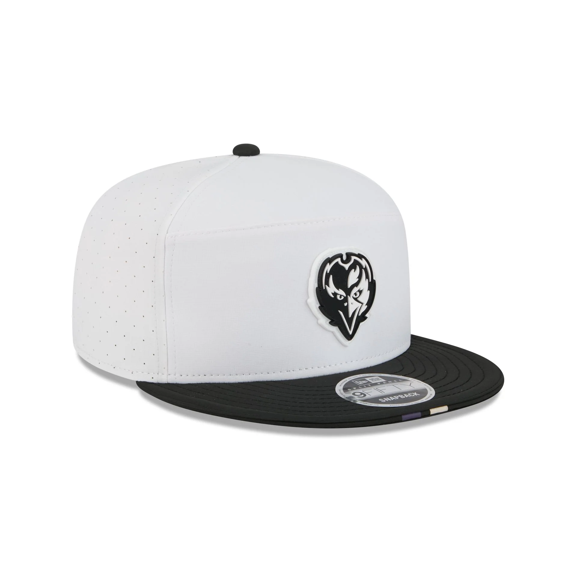 Baltimore Ravens 2025 Training Split Panel 9FIFTY Snapback Hat - Image 3