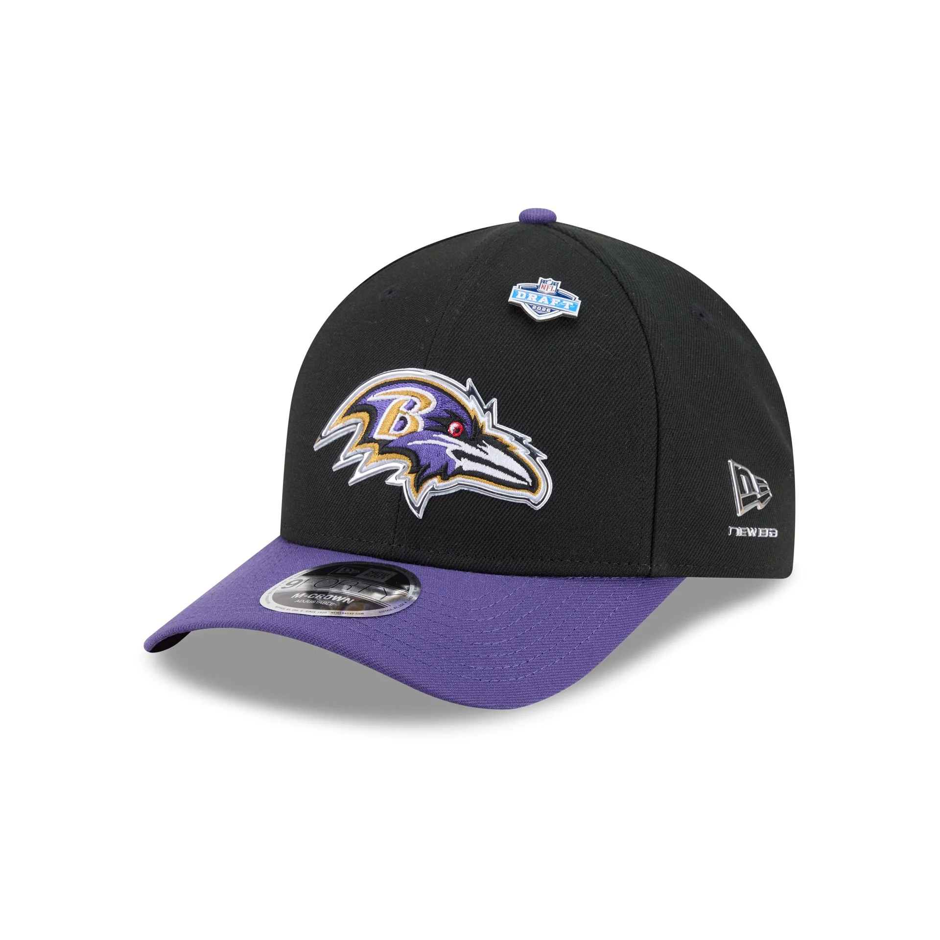 Baltimore Ravens 2026 Draft 9FORTY M-Crown Snapback Hat