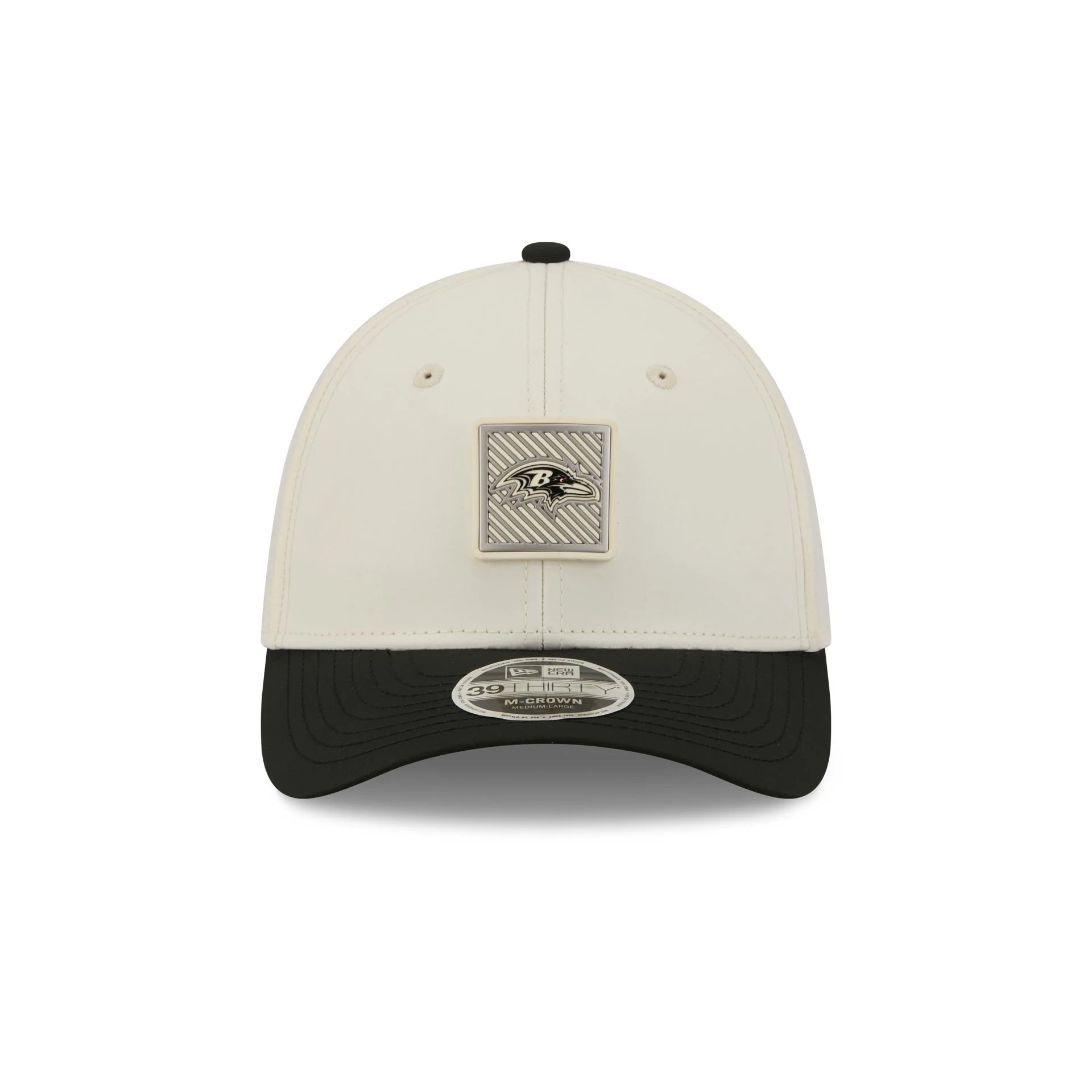 Baltimore Ravens 2026 Training 39THIRTY M-Crown Stretch-Fit Hat - Image 2