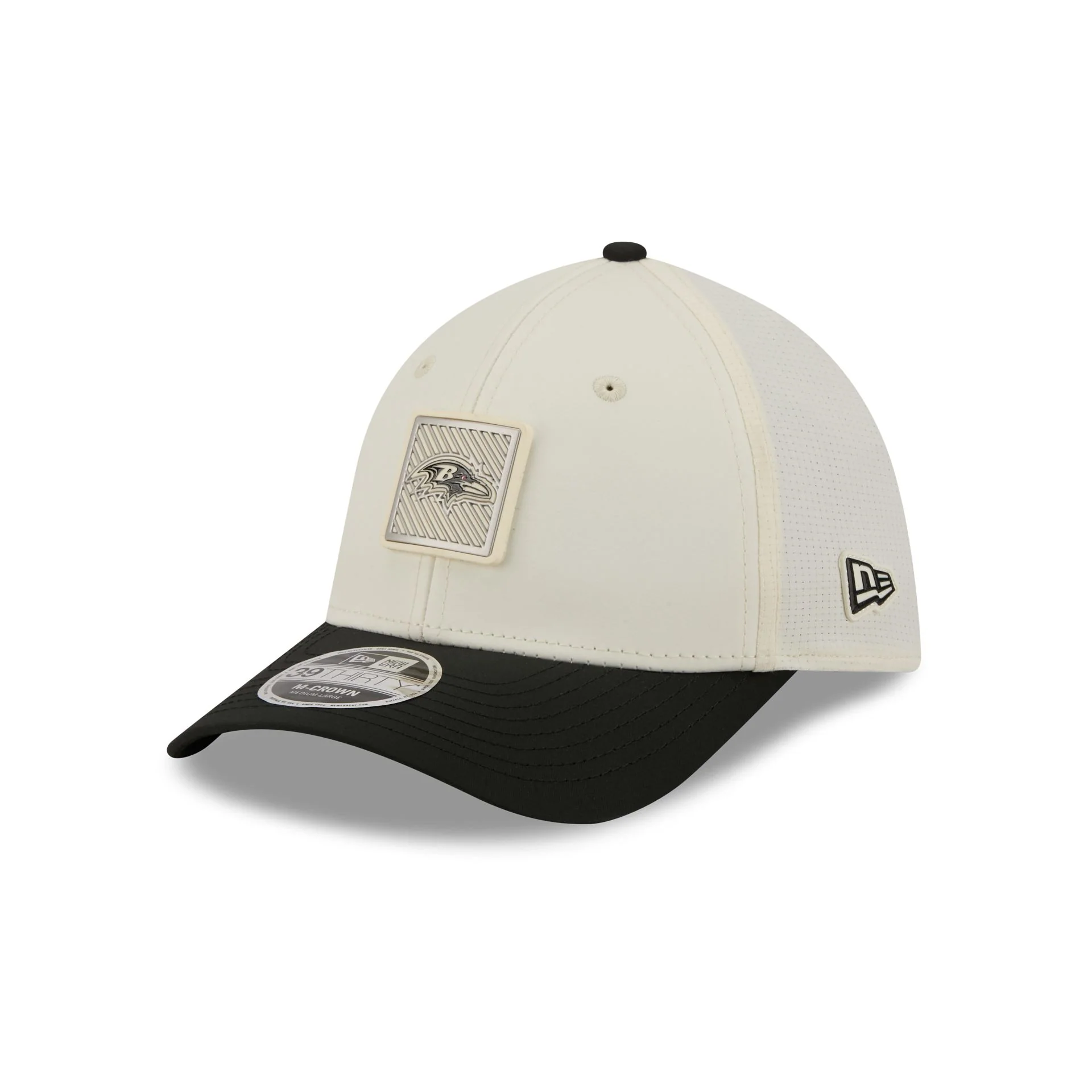 Baltimore Ravens 2026 Training 39THIRTY M-Crown Stretch-Fit Hat - Image 3