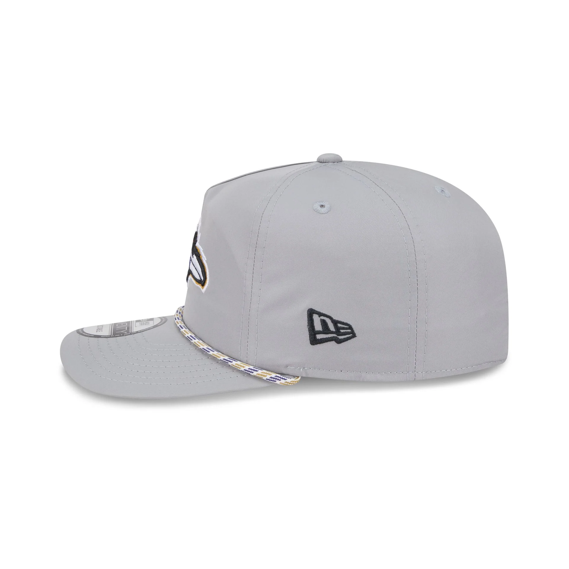 Baltimore Ravens Gray 19TWENTY Snapback Hat - Image 4