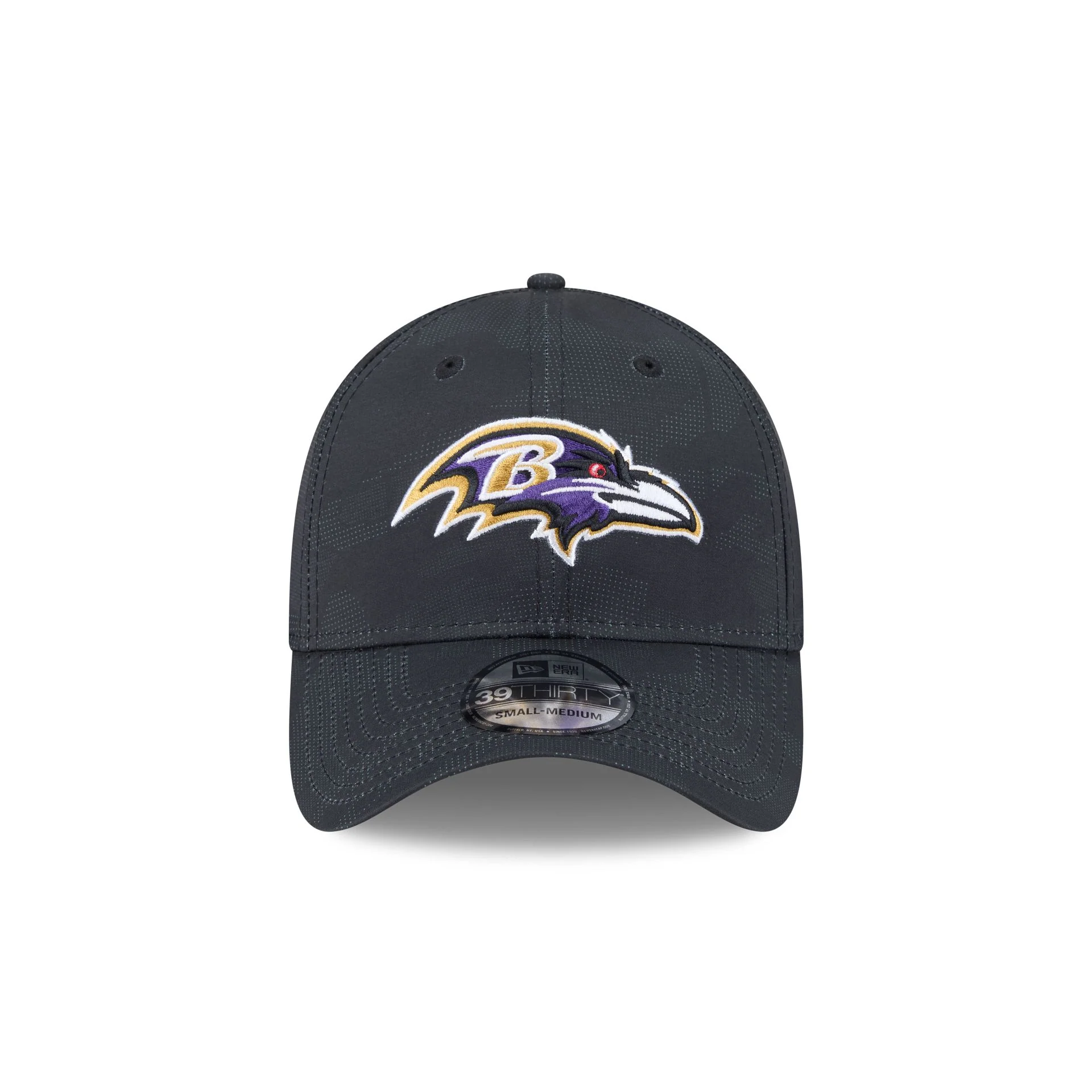 Baltimore Ravens Tonal Camo 39THIRTY Stretch Fit Hat - Image 2