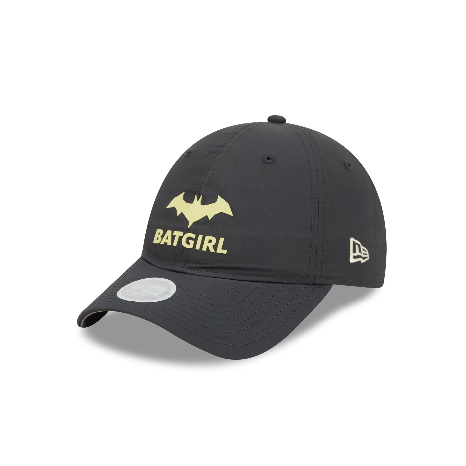 Batgirl Women's Black Open Back Ponytail Hat