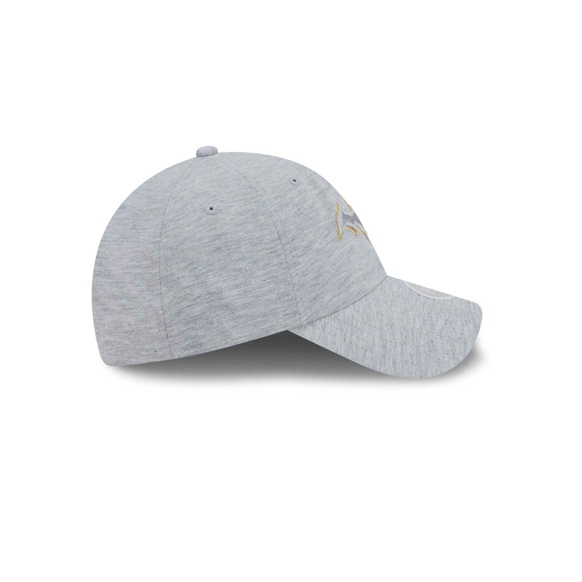Batgirl Women's Heather Gray Open Back Ponytail Hat - Image 5