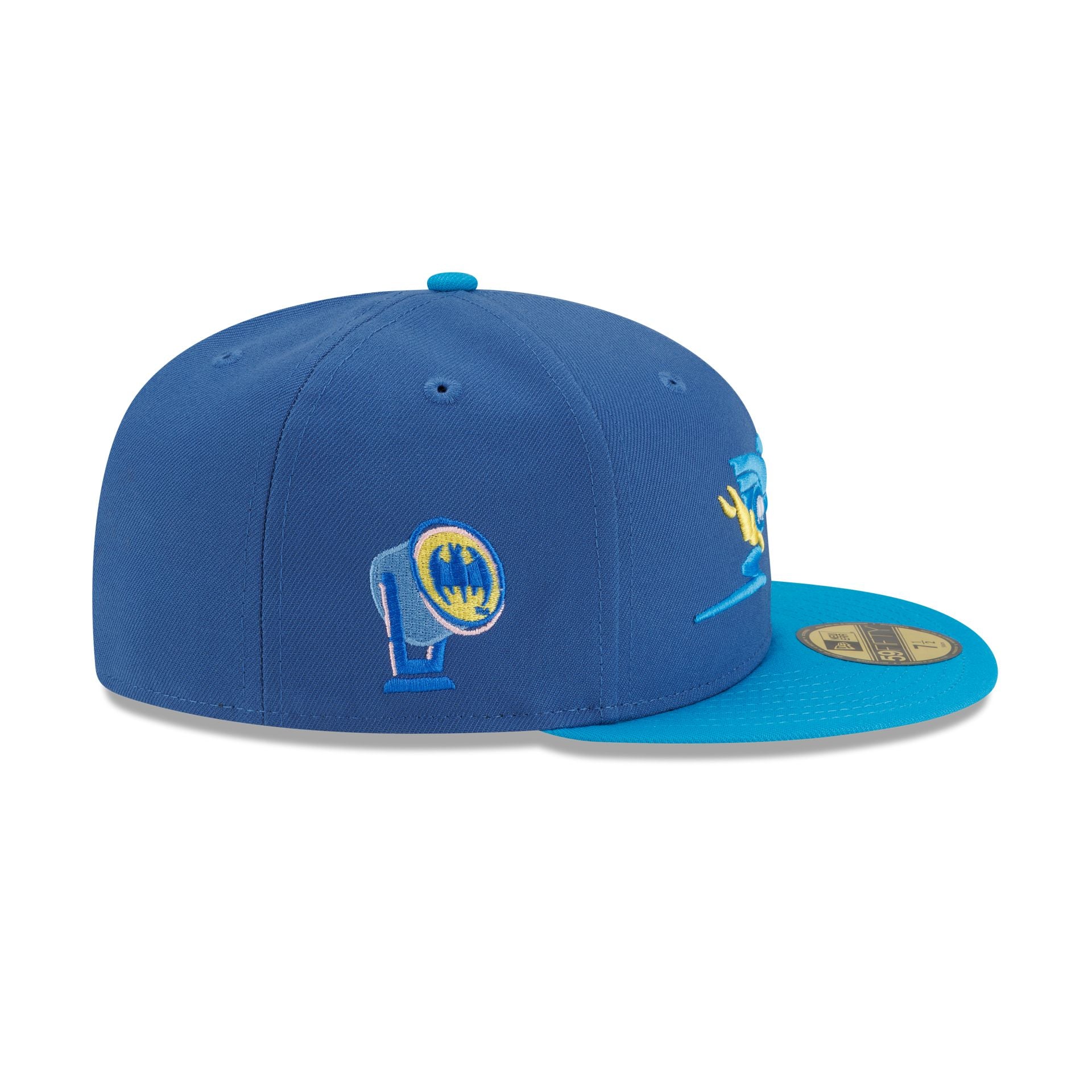 Batman Forever Two Tone Blue 59FIFTY Fitted Hat - Image 4