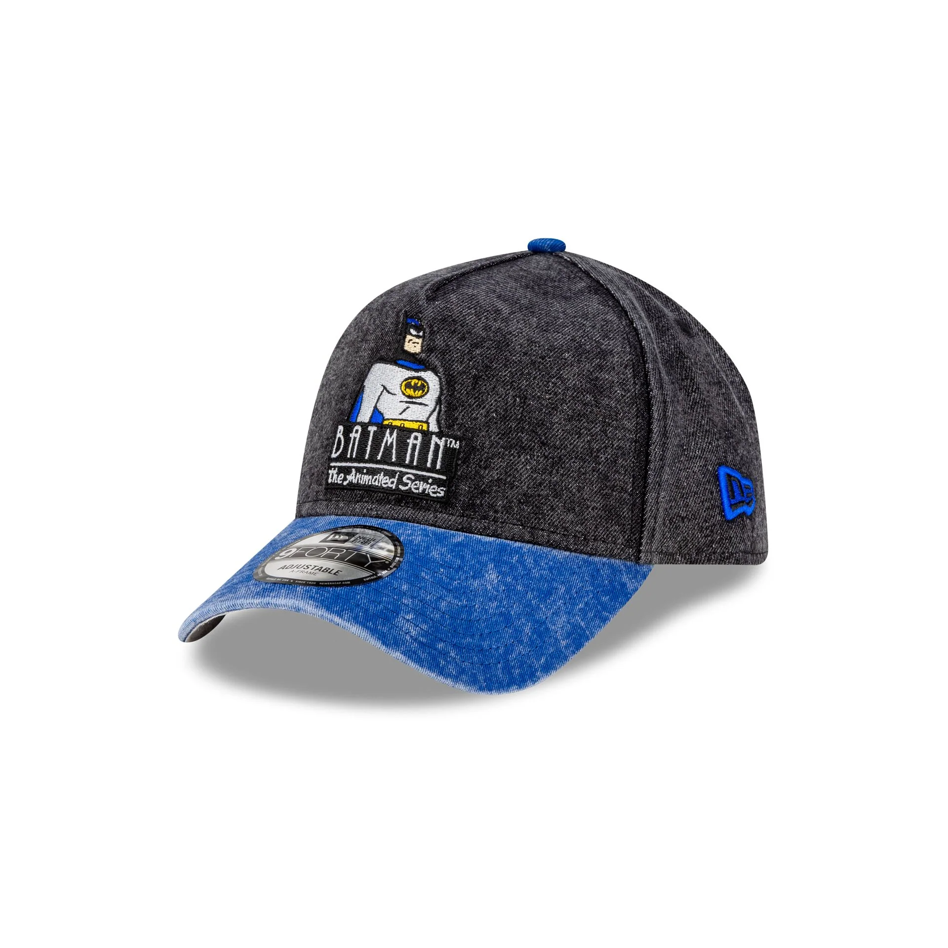 Batman the Animated Series Acid Washed 9FORTY A-Frame Snapback Hat