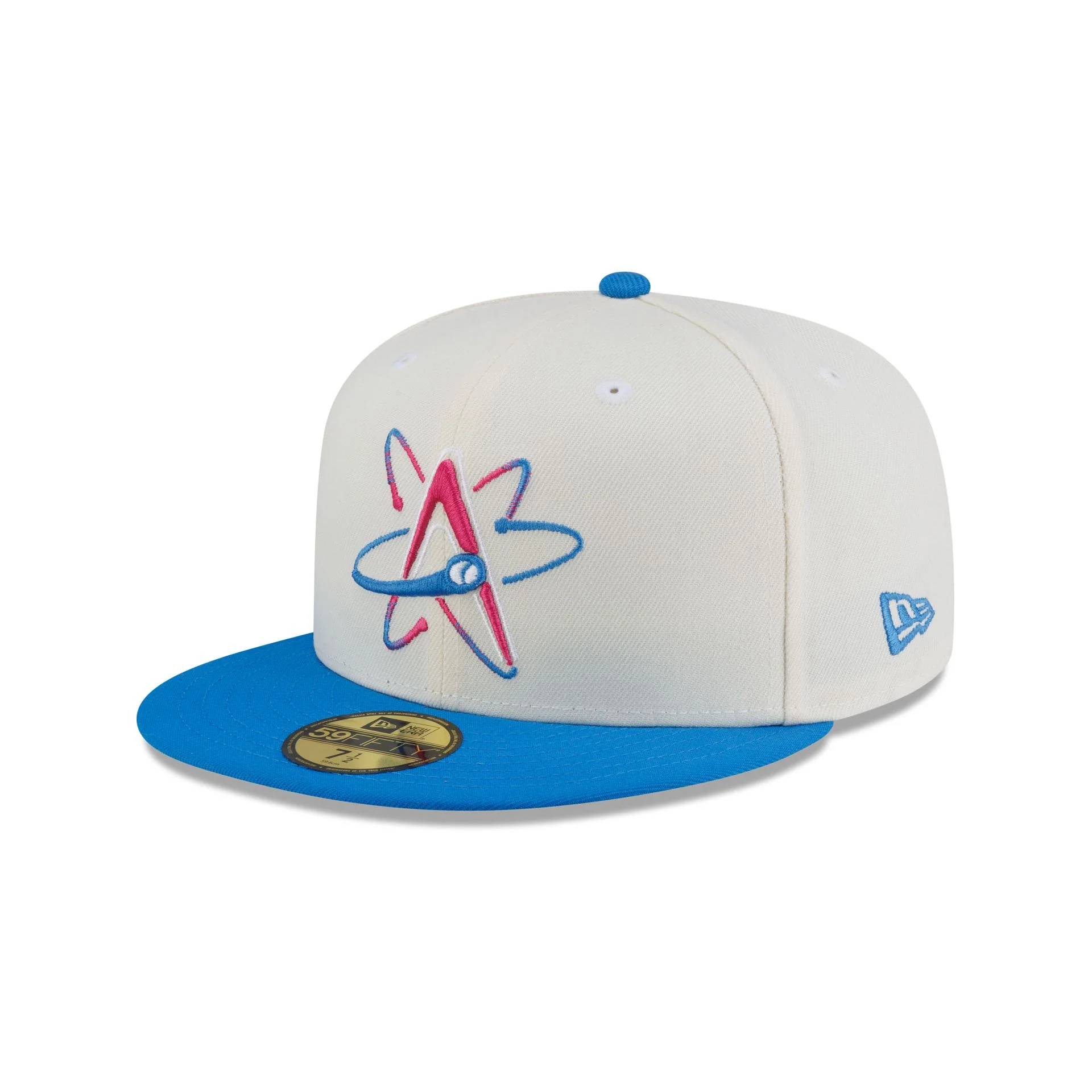 Big League Chew® x Albuquerque Isotopes Curve Ball Cotton Candy™ 59FIFTY Fitted Hat - Image 3