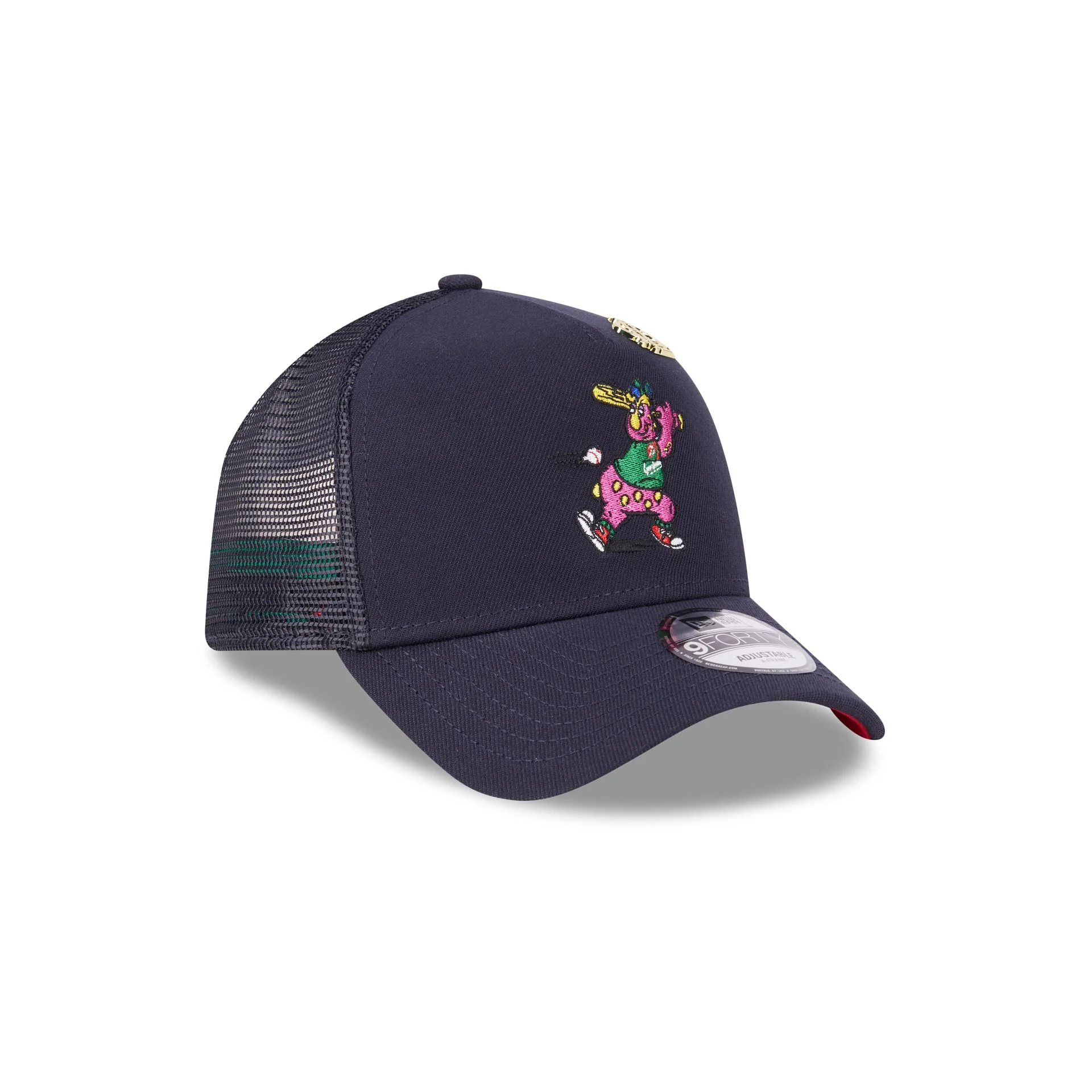 Big League Chew x Cleveland Guardians 9FORTY A-Frame Trucker Hat - Image 3