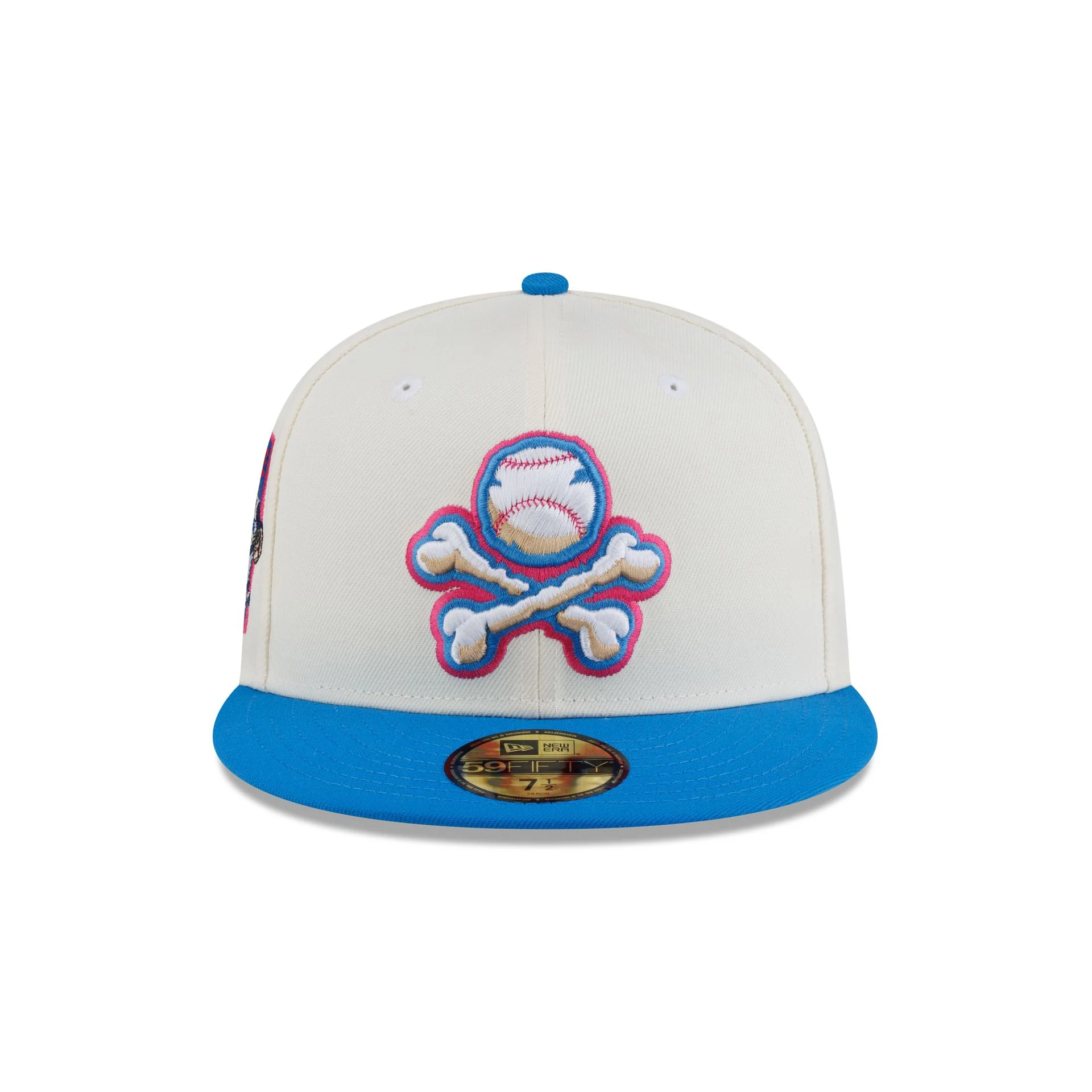 Big League Chew® x El Paso Chihuahuas Curve Ball Cotton Candy™ 59FIFTY Fitted Hat - Image 2