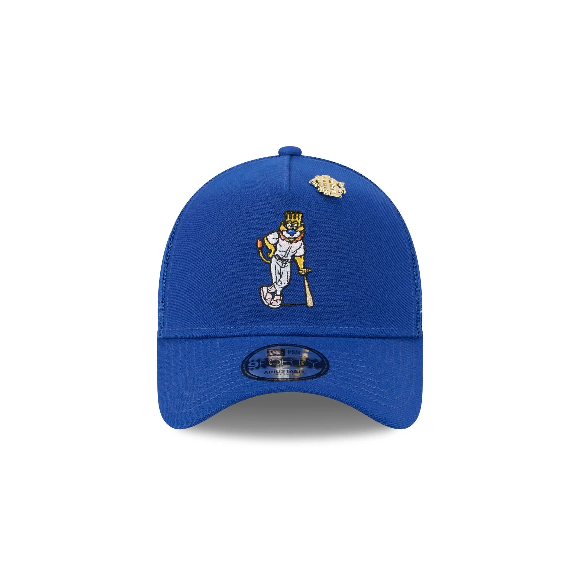 Big League Chew x Kansas City Royals 9FORTY A-Frame Trucker Hat - Image 2