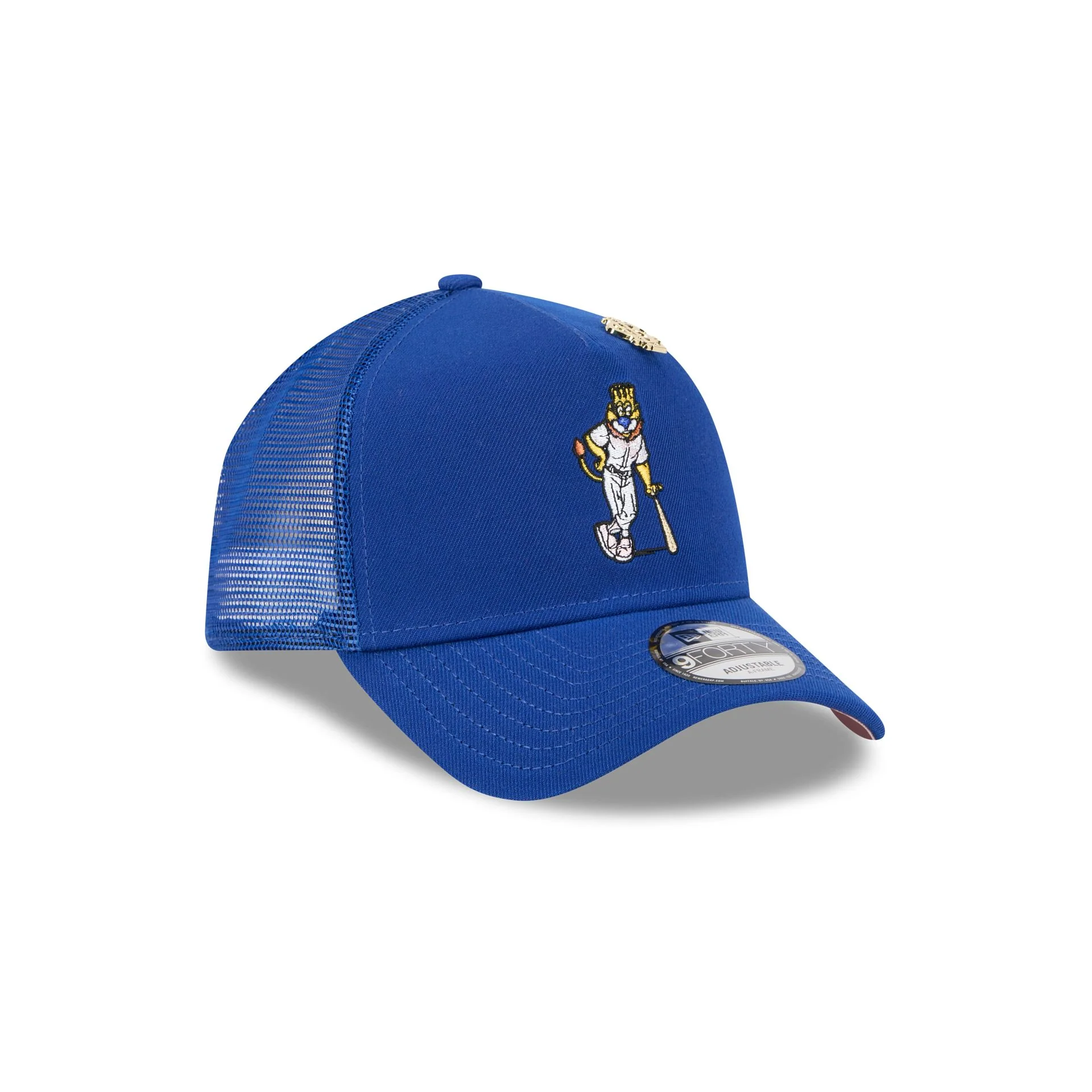 Big League Chew x Kansas City Royals 9FORTY A-Frame Trucker Hat - Image 3