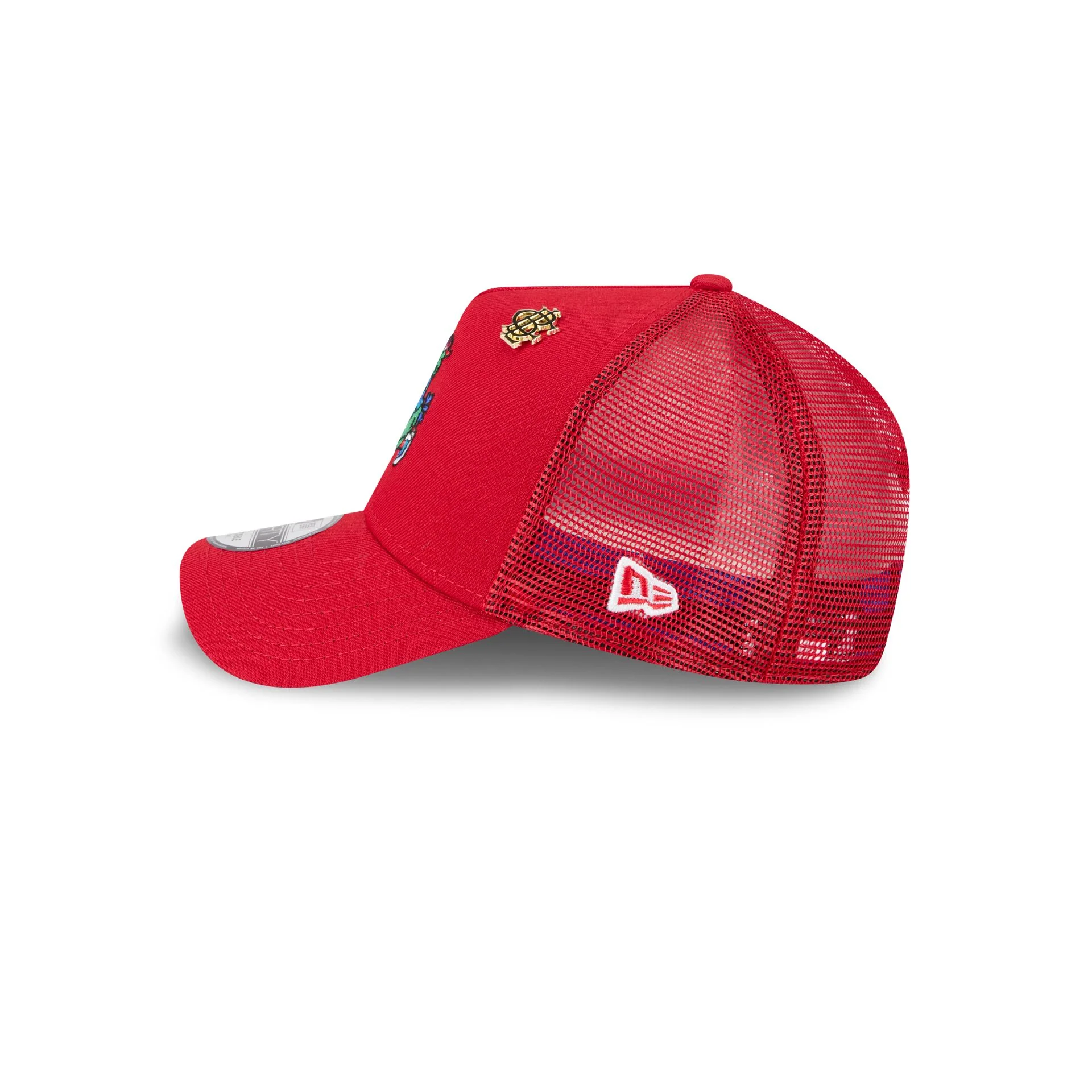 Big League Chew x Philadelphia Phillies 9FORTY A-Frame Trucker Hat - Image 4