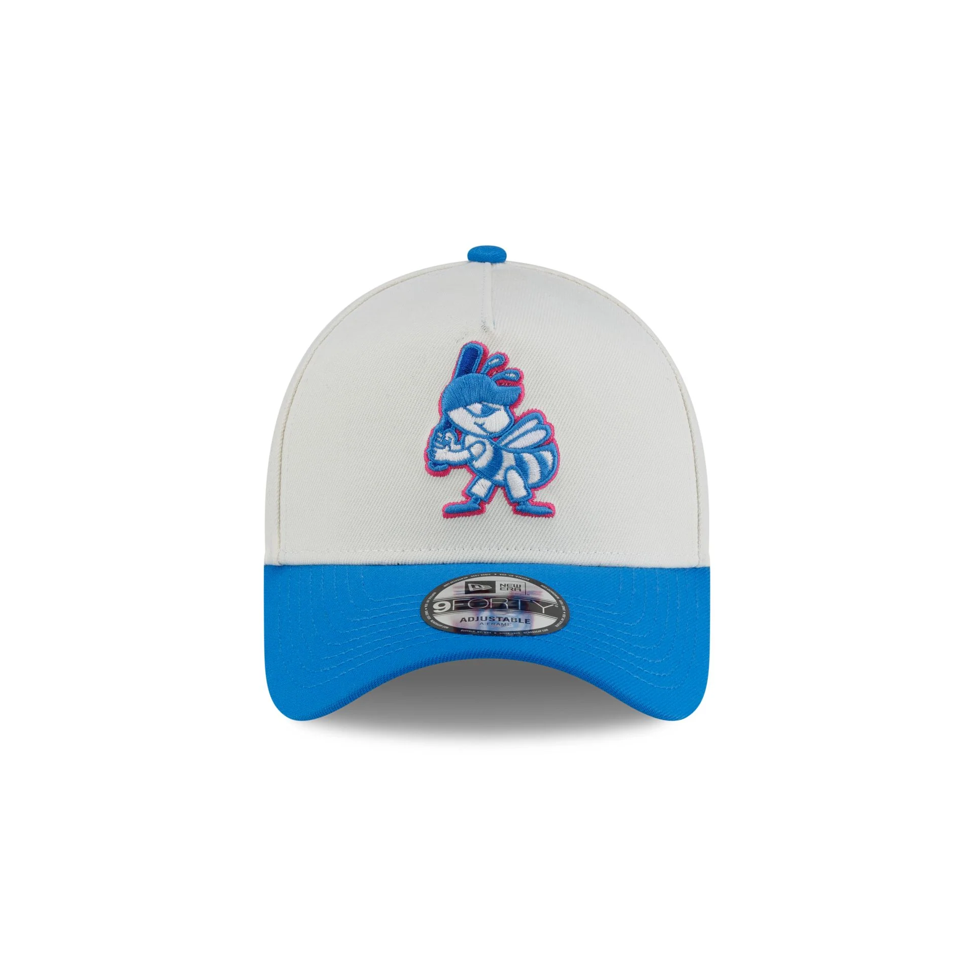 Big League Chew® x Salt Lake Bees Curve Ball Cotton Candy™ 9FORTY A-Frame Snapback Hat - Image 2