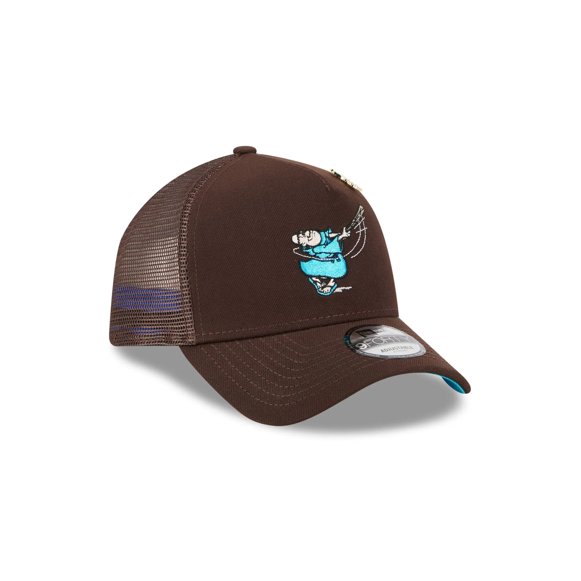 Big League Chew x San Diego Padres 9FORTY A-Frame Trucker Hat - Image 3