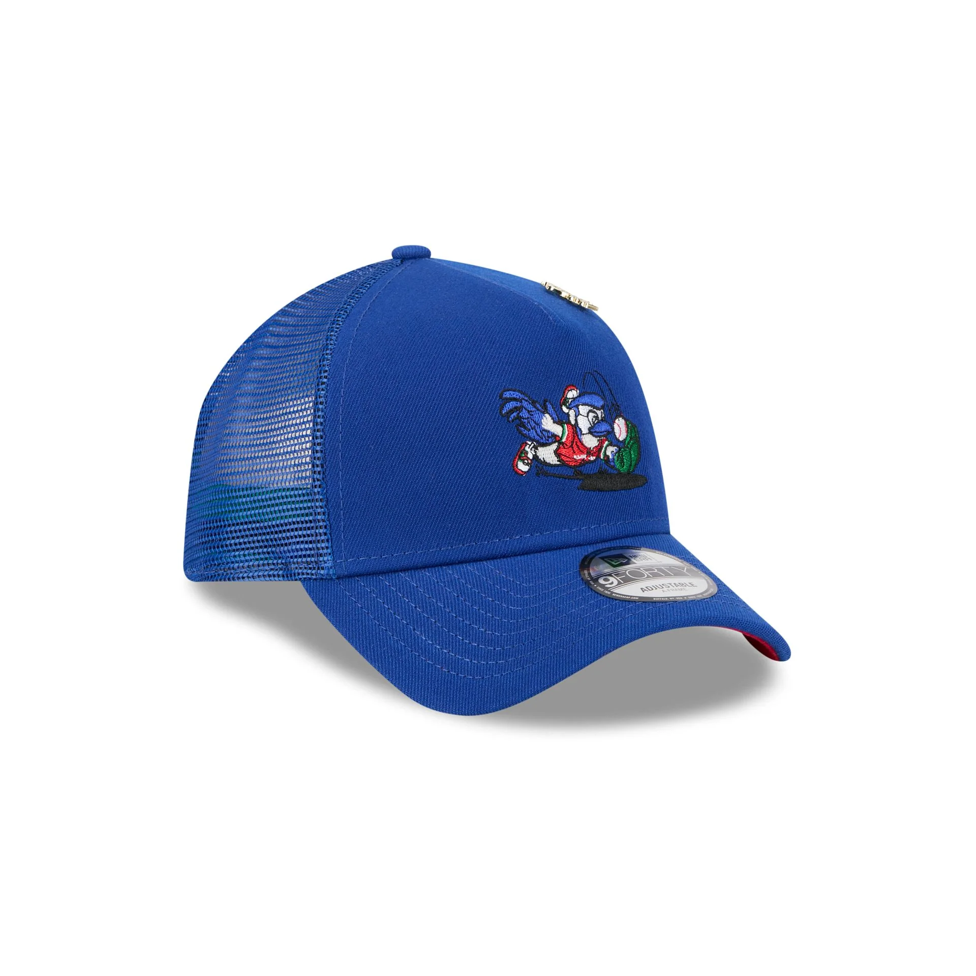 Big League Chew x Toronto Blue Jays 9FORTY A-Frame Trucker Hat - Image 3