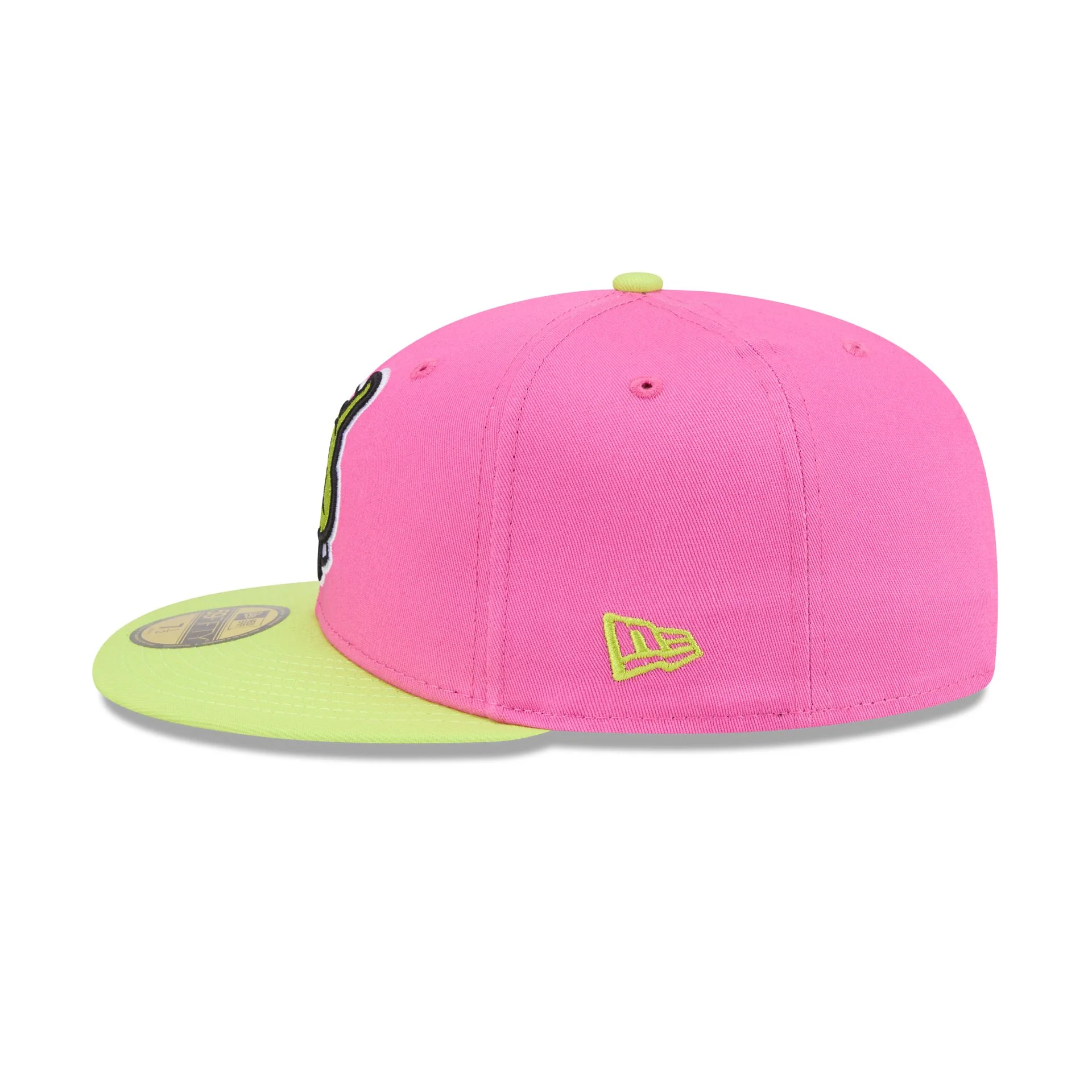 Binghamton Rumble Ponies Theme Night Pink 59FIFTY Fitted Hat - Image 4