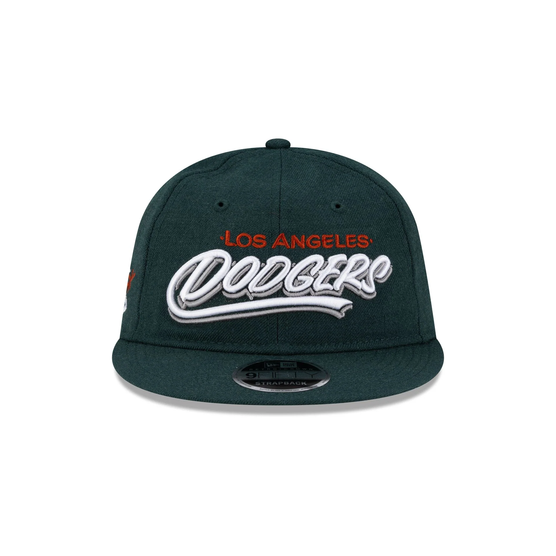 Born x Raised x Los Angeles Dodgers Sign Green Wool Retro Crown 9FIFTY Adjustable Hat - Image 2