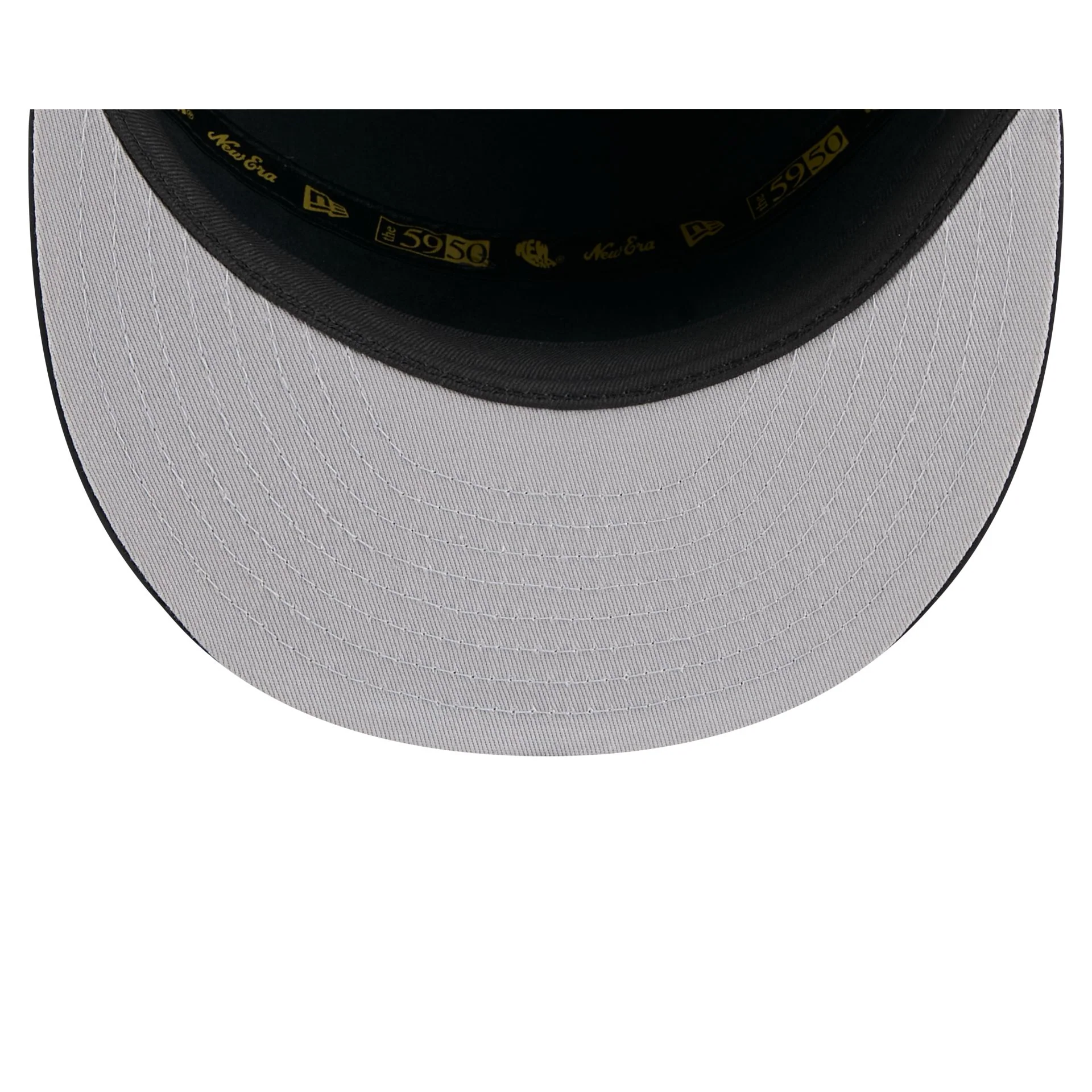Boston Bruins Black Poly Rope Split Panel 59FIFTY Fitted Hat - Image 7
